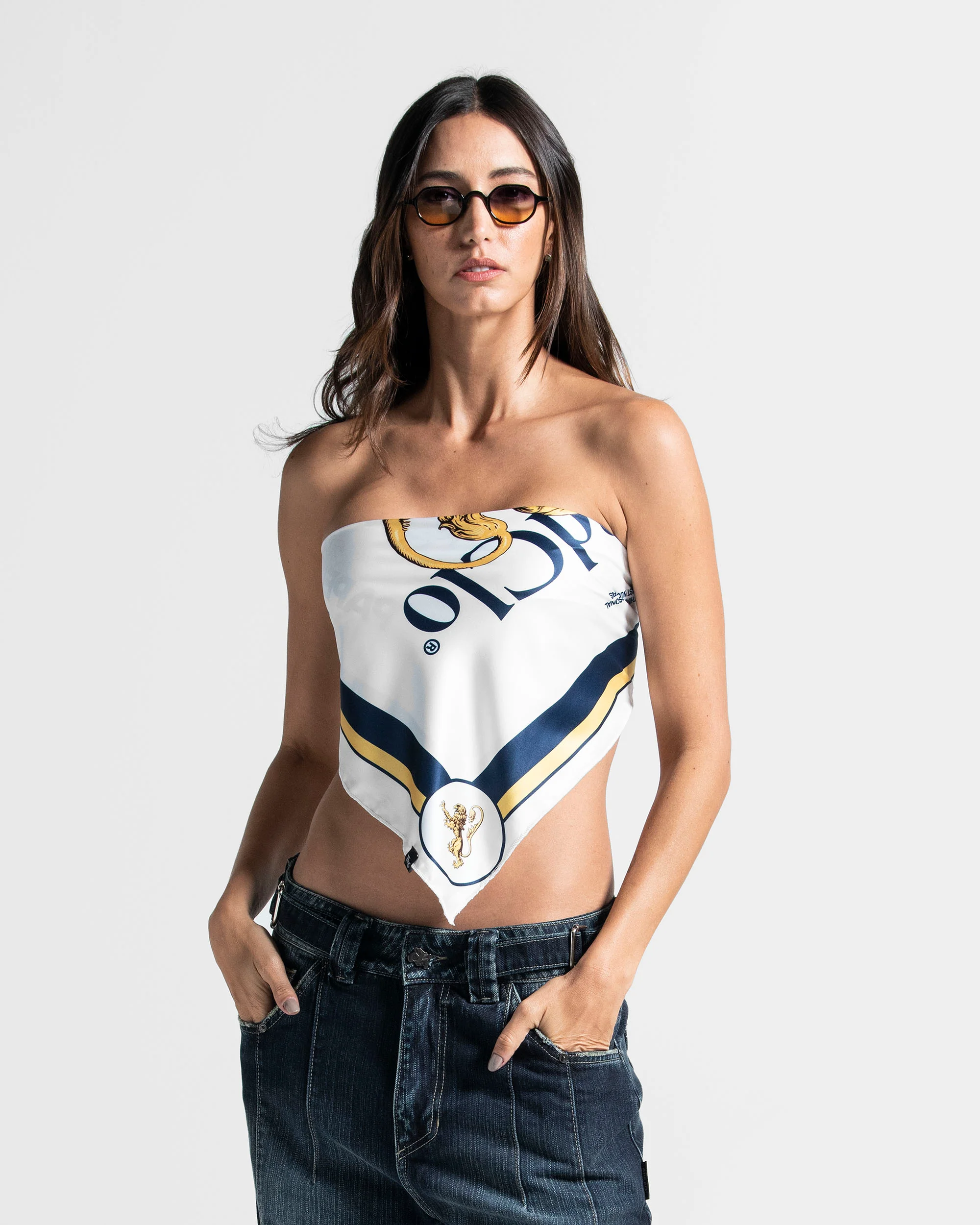 Bandana Paper Azul Amarilla - Image 4