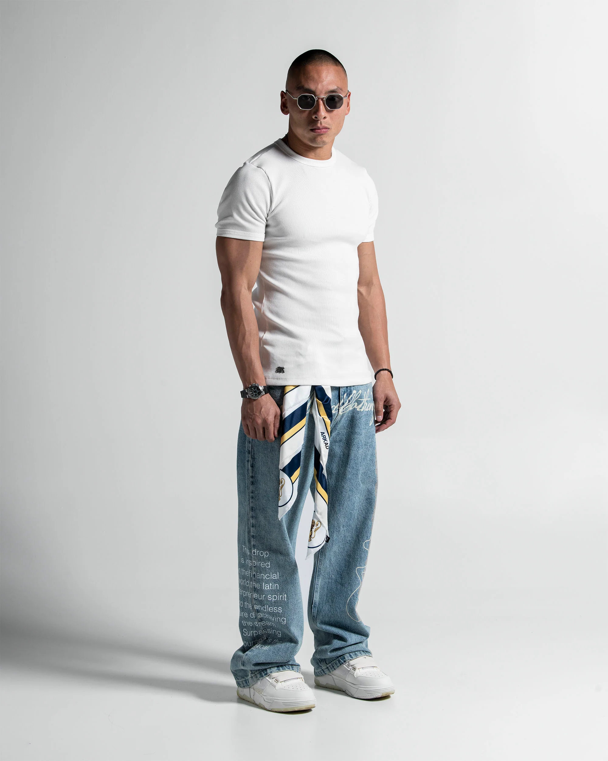 Bandana Paper Azul Amarilla - Image 3