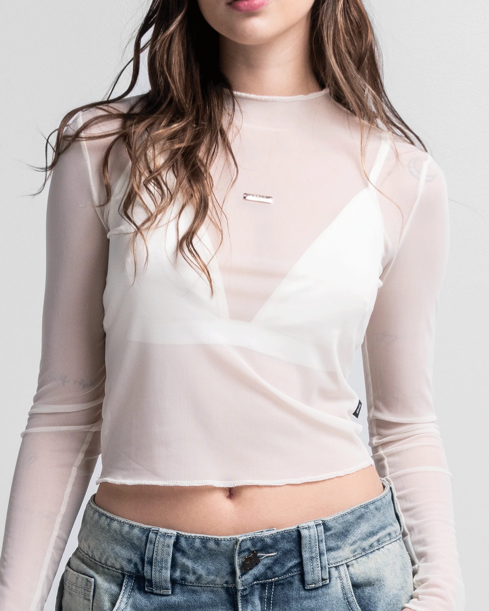 Buzo Mesh Beige - Image 4