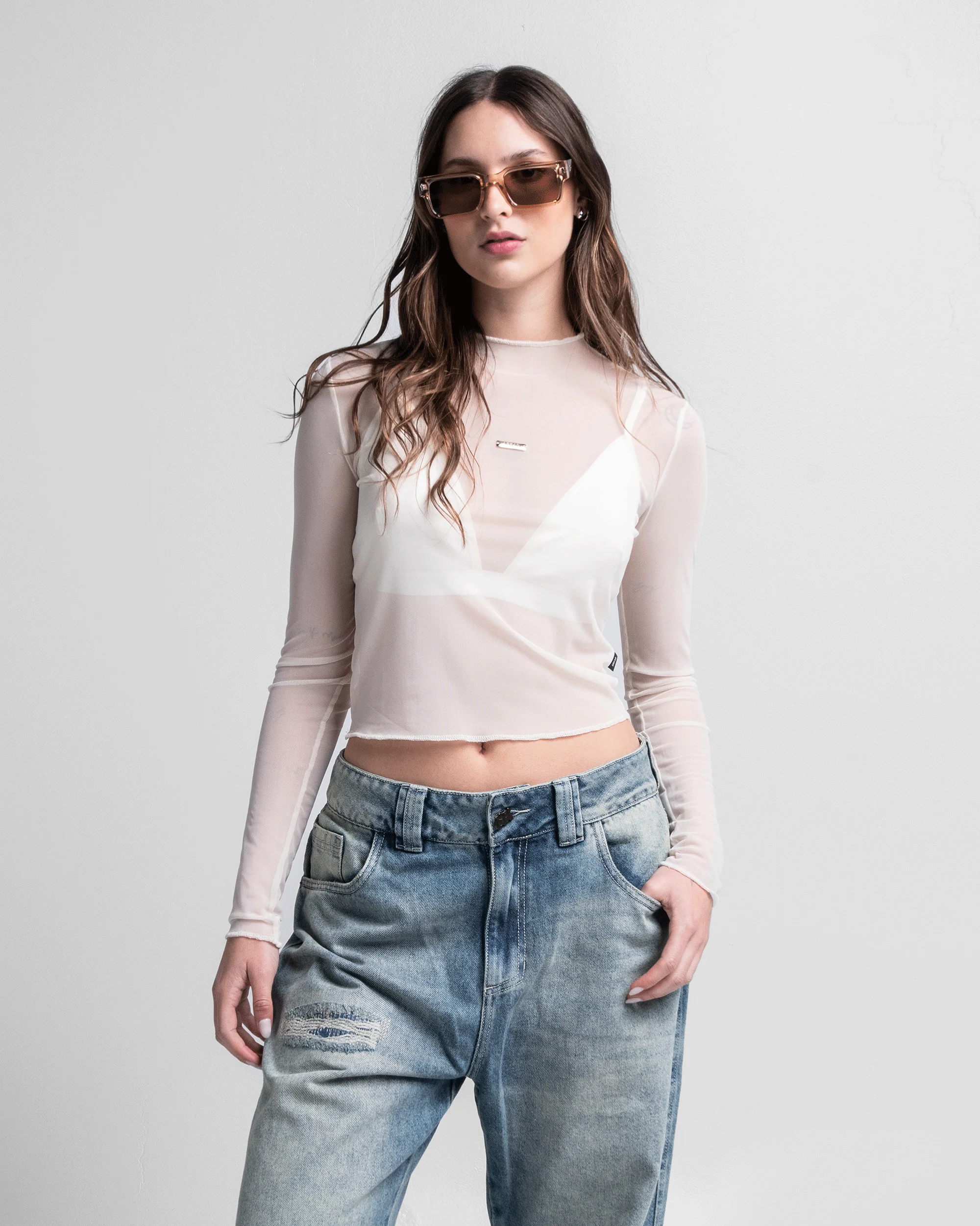 Buzo Mesh Beige - Image 5