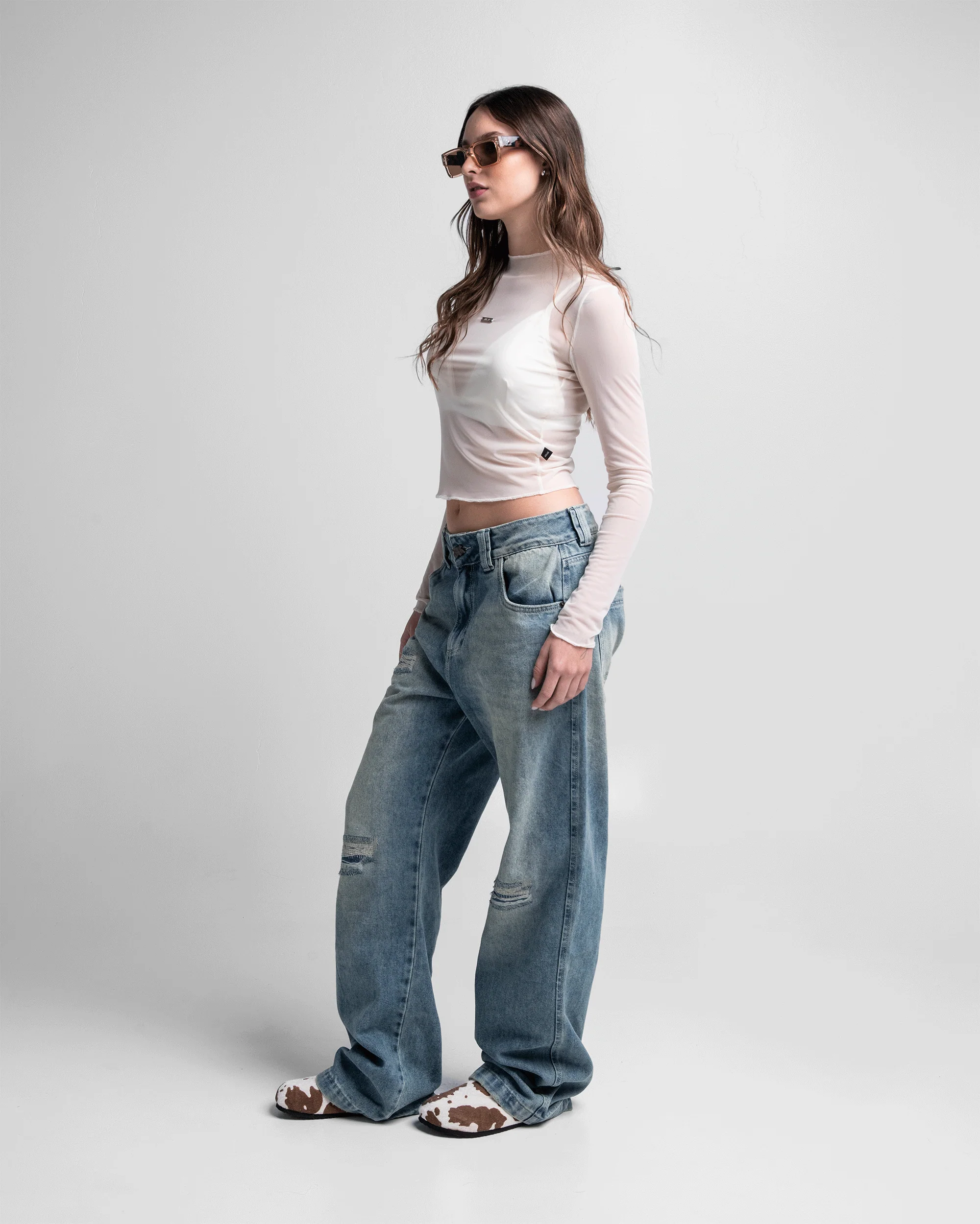 Buzo Mesh Beige - Image 8