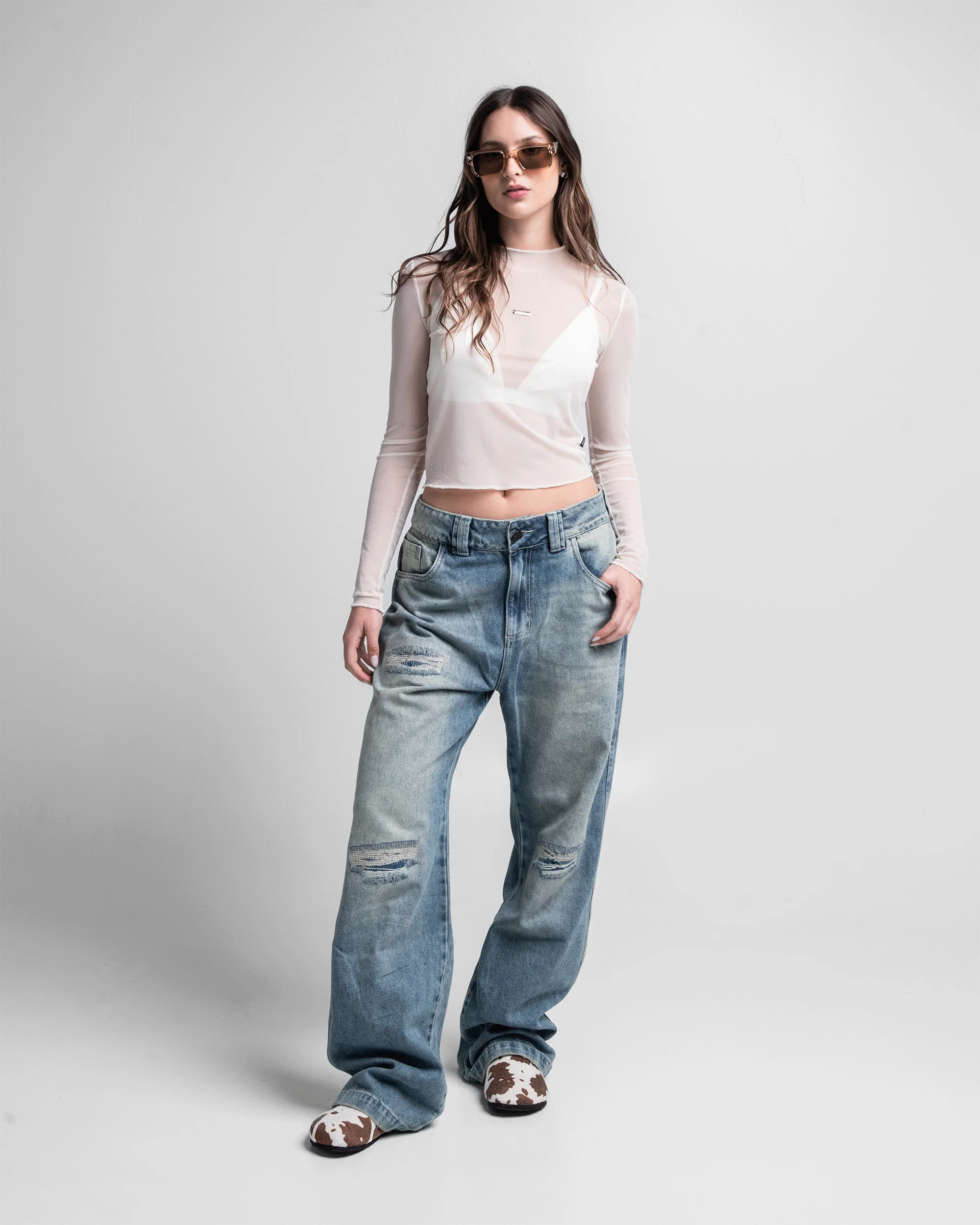 Buzo Mesh Beige - Image 9