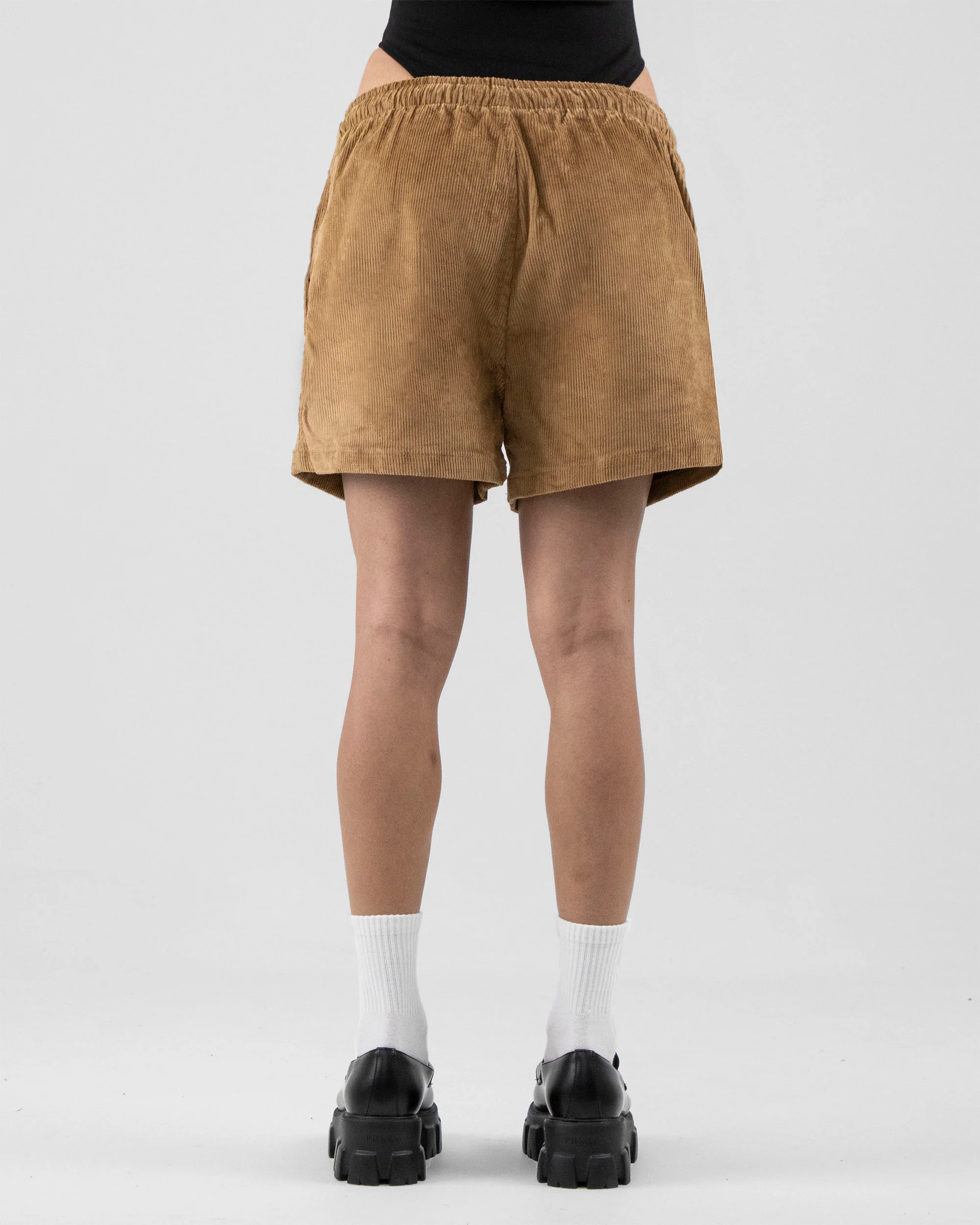 Classic Short Pant Corduroy - Cafe - Image 4