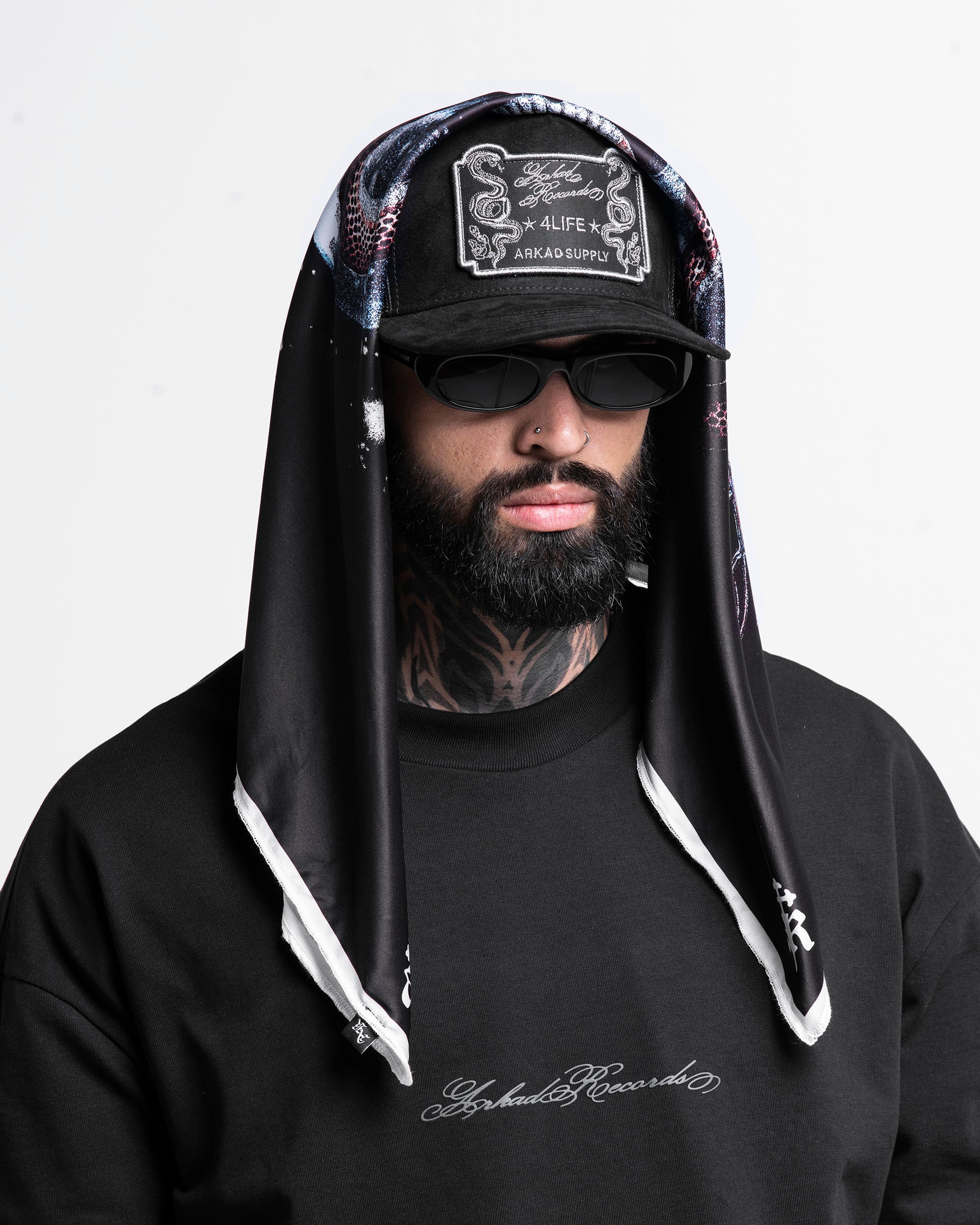 Gorra Velvet Negra Snakes - Image 5