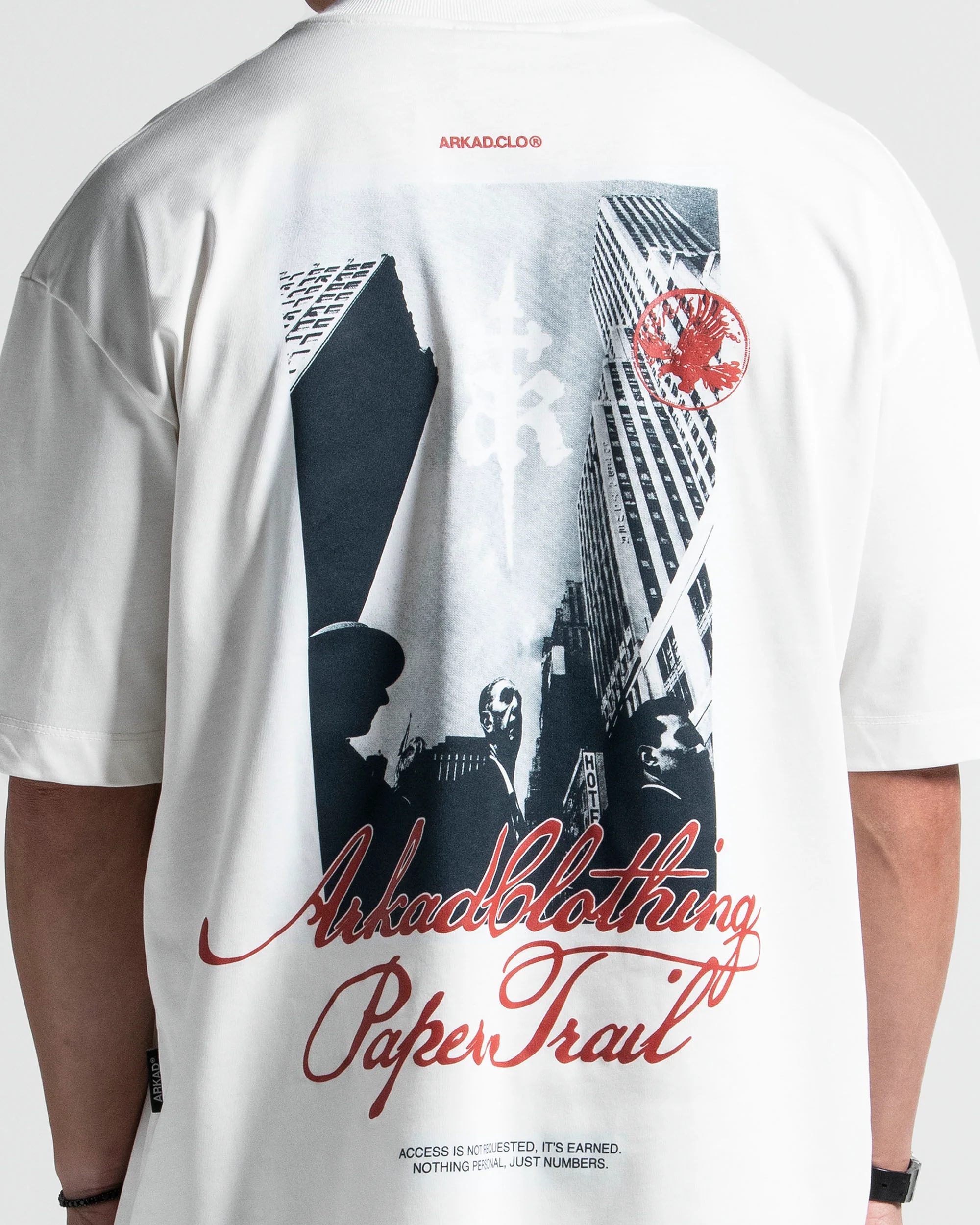 Graphic Tshirt Oversize Beige - Image 6