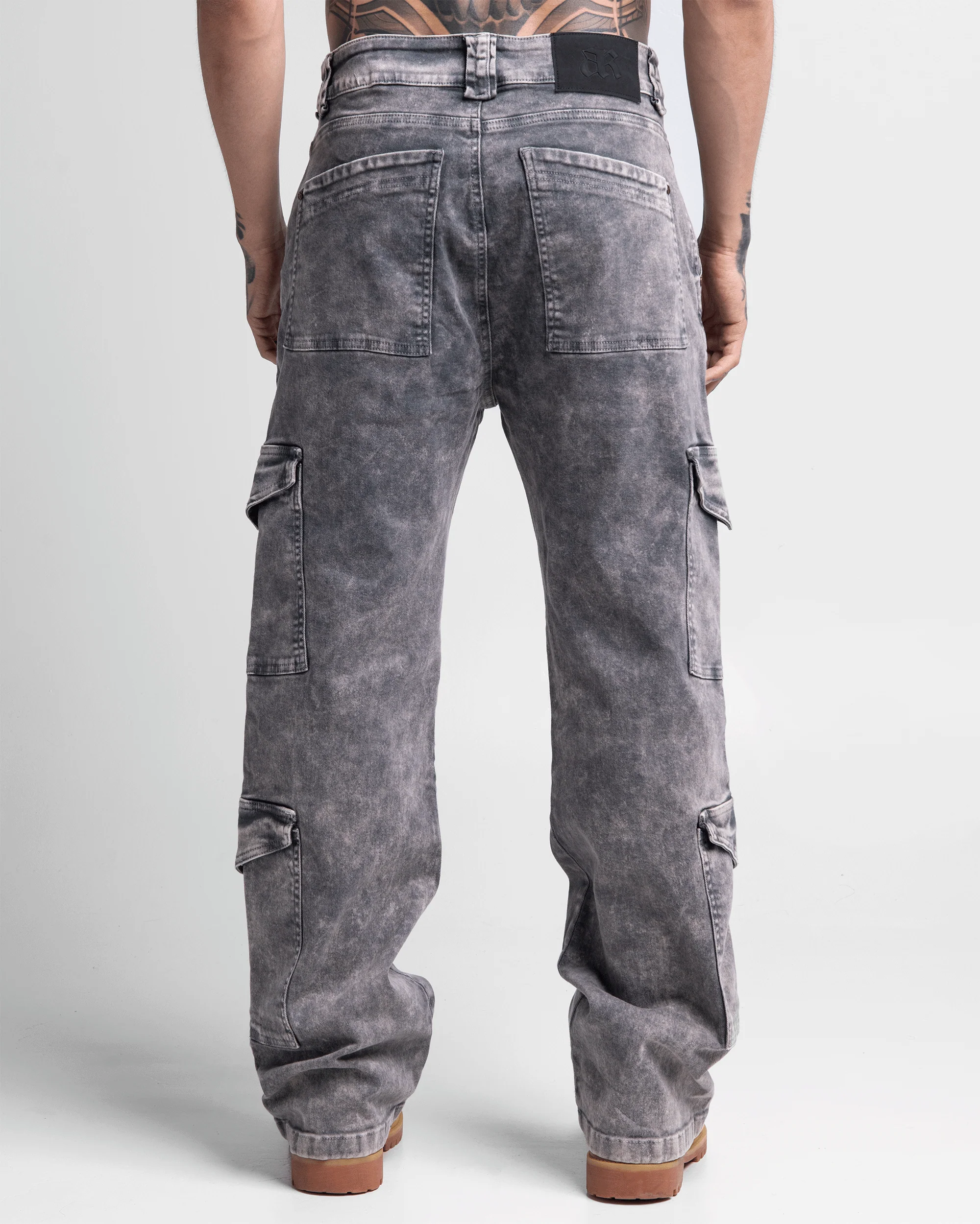 Jean Cargo Dirty Gris - Image 3