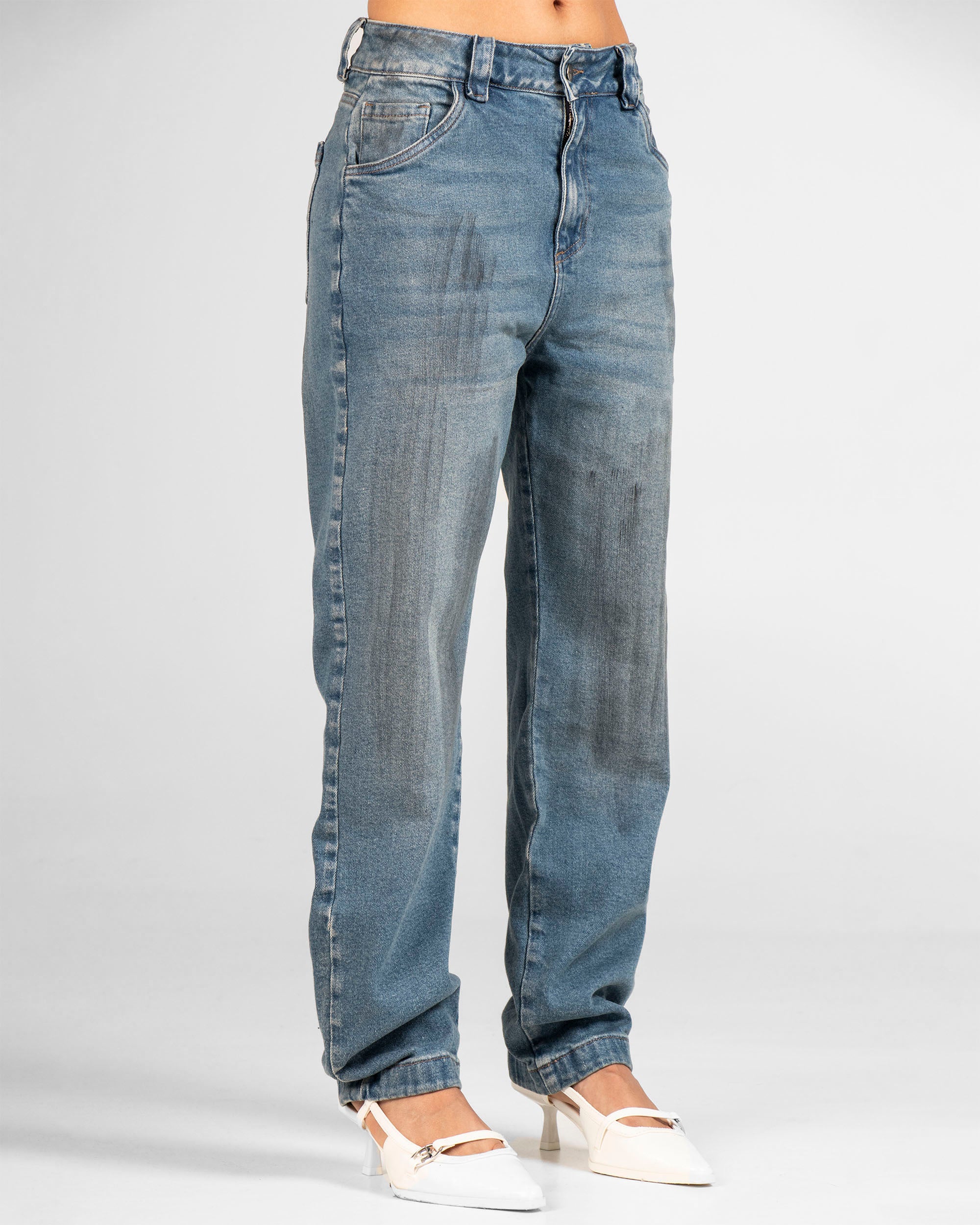 Jean Dirty Azul Mujer - Image 5