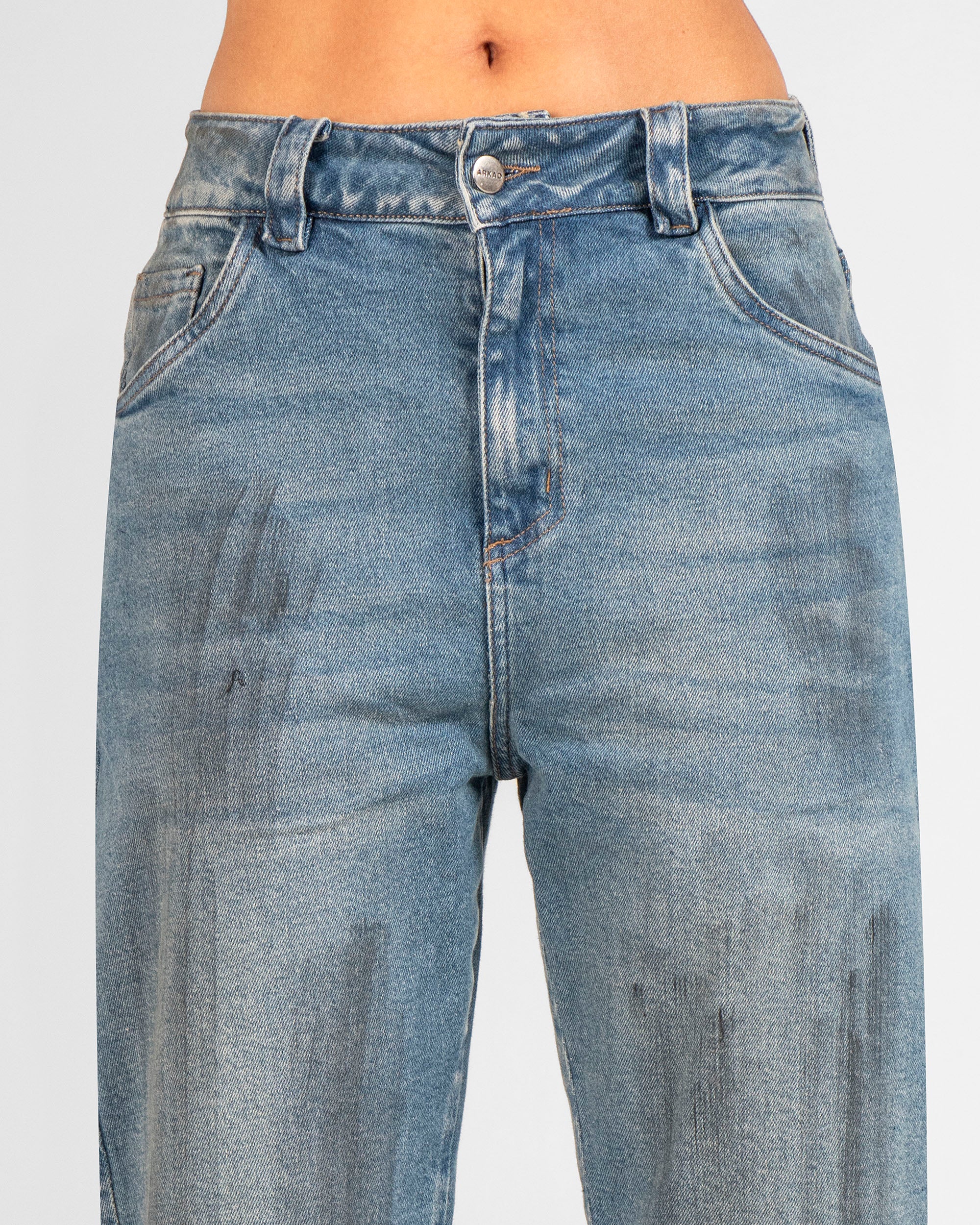 Jean Dirty Azul Mujer - Image 9