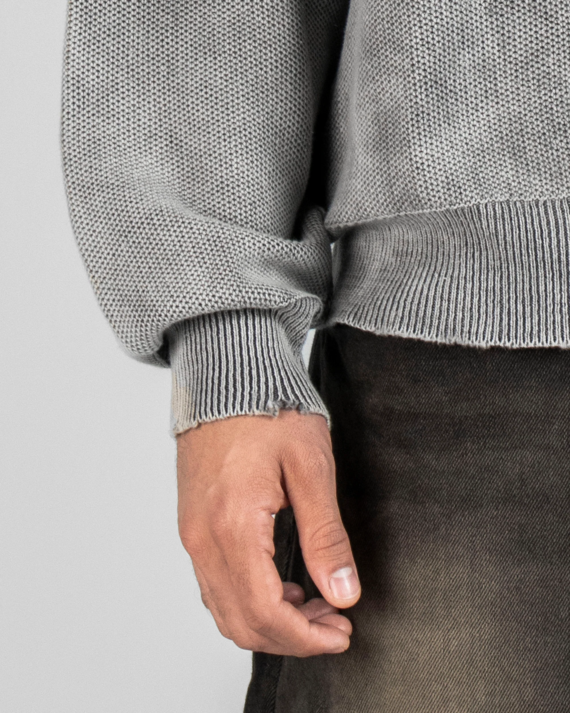 Knit Sweater Gris - Image 8