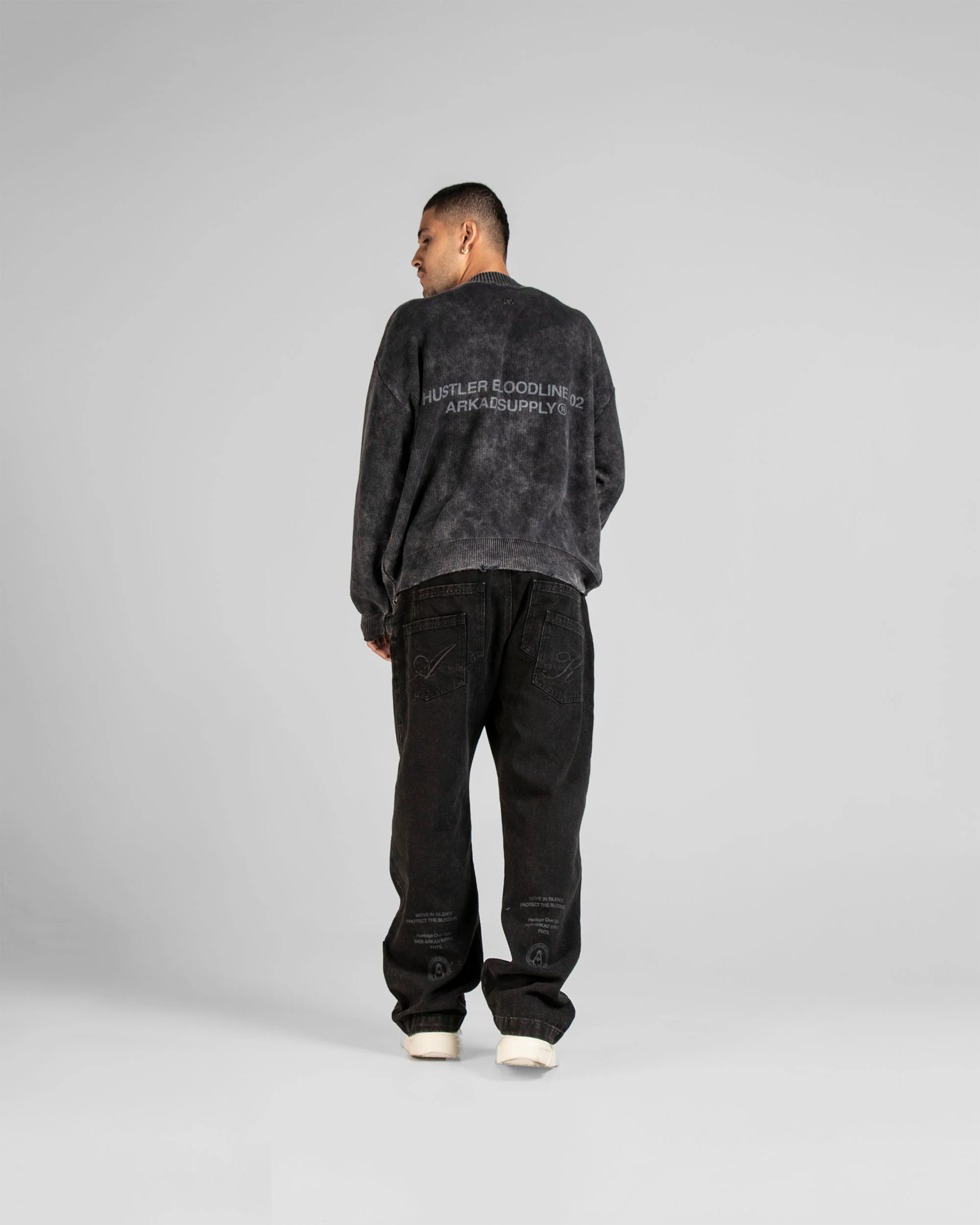 Knit Sweater Negro - Image 10