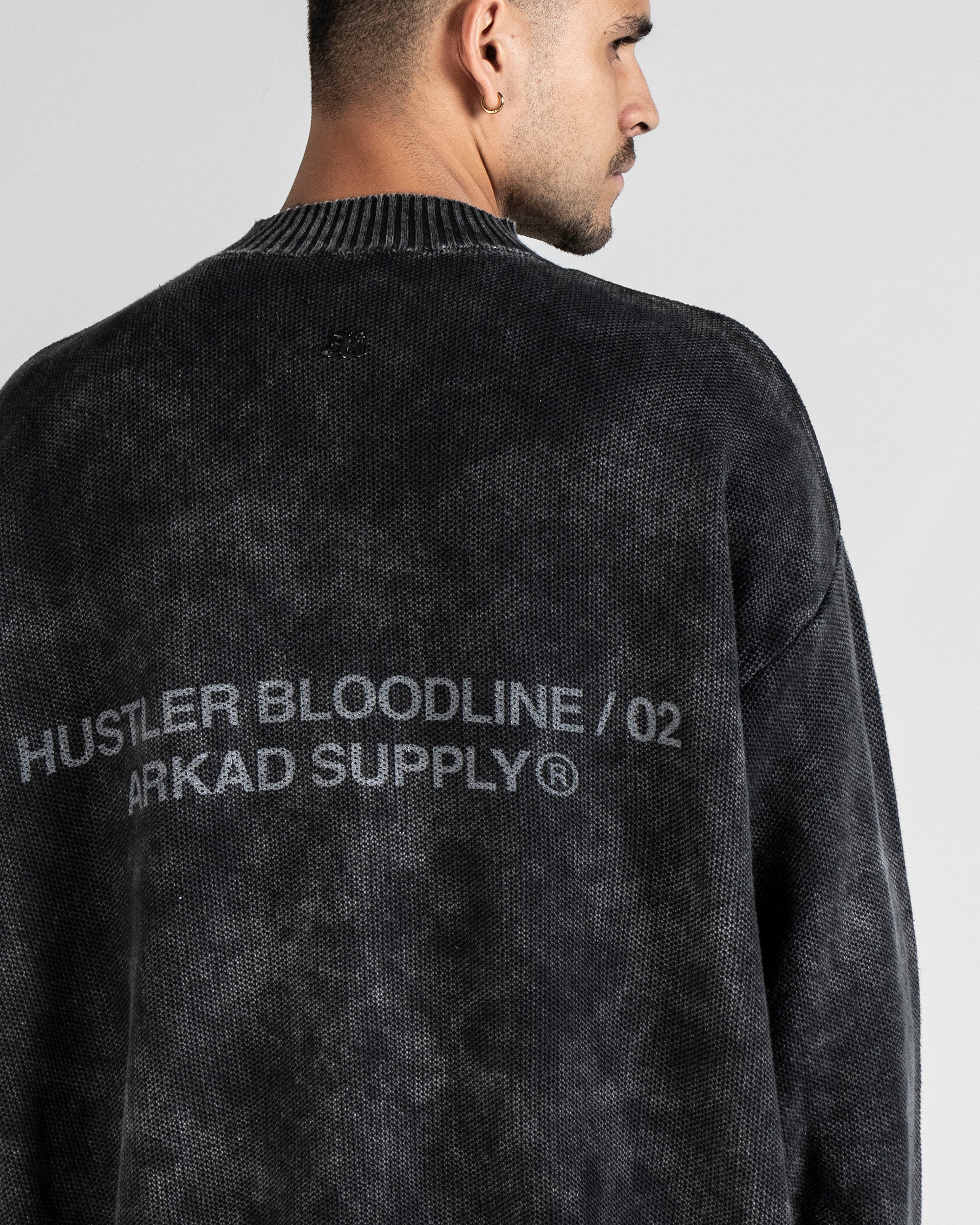 Knit Sweater Negro - Image 6