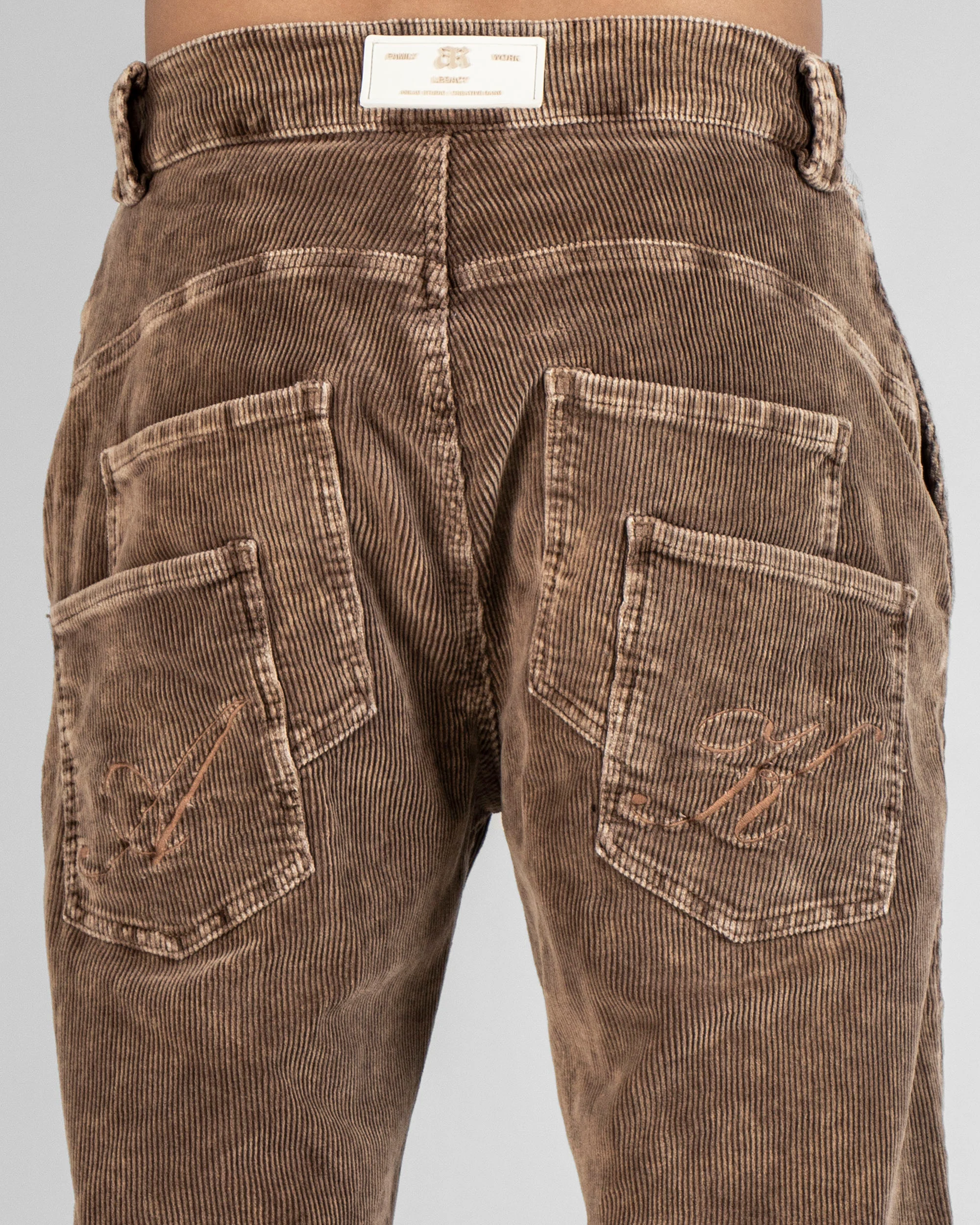 Pantalon Corduroy Degrade Cafe - Image 11