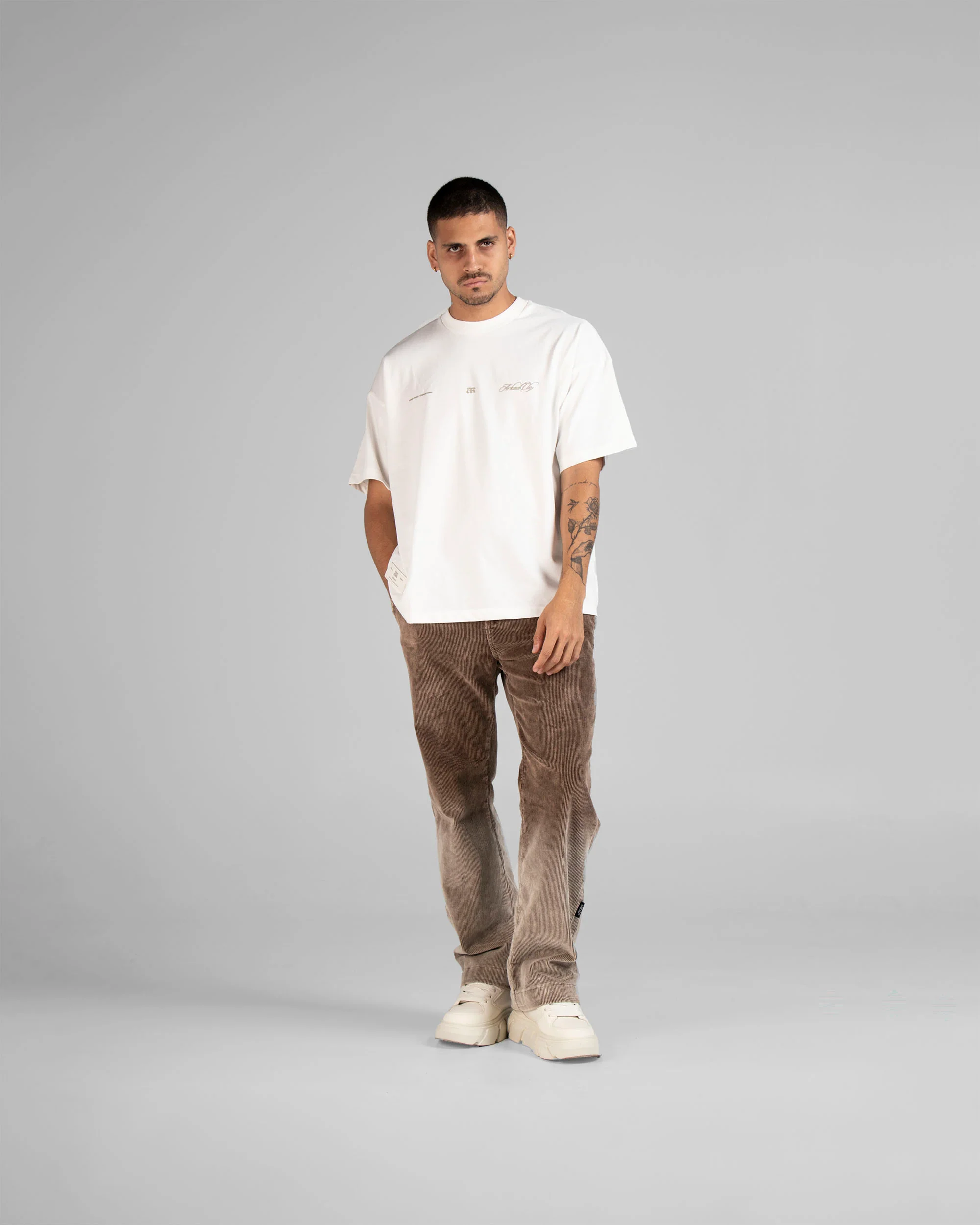 Pantalon Corduroy Degrade Cafe - Image 5