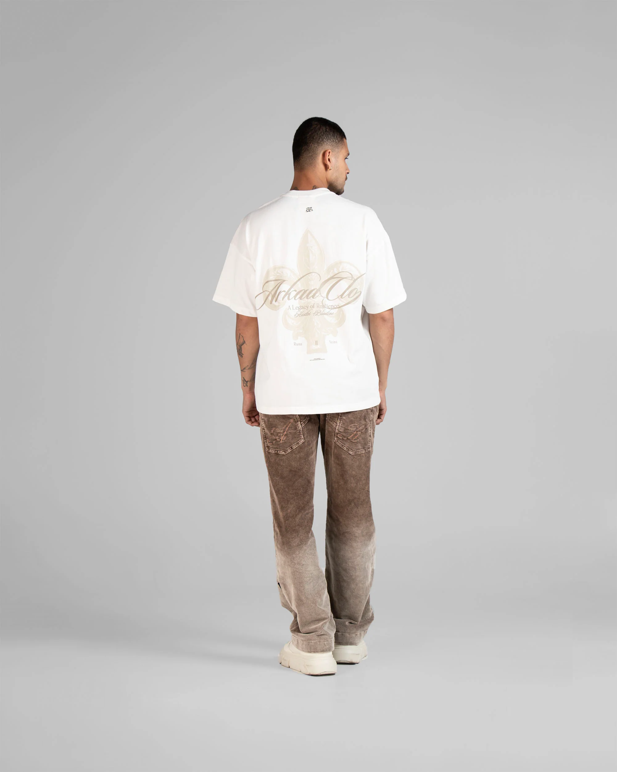 Pantalon Corduroy Degrade Cafe - Image 6