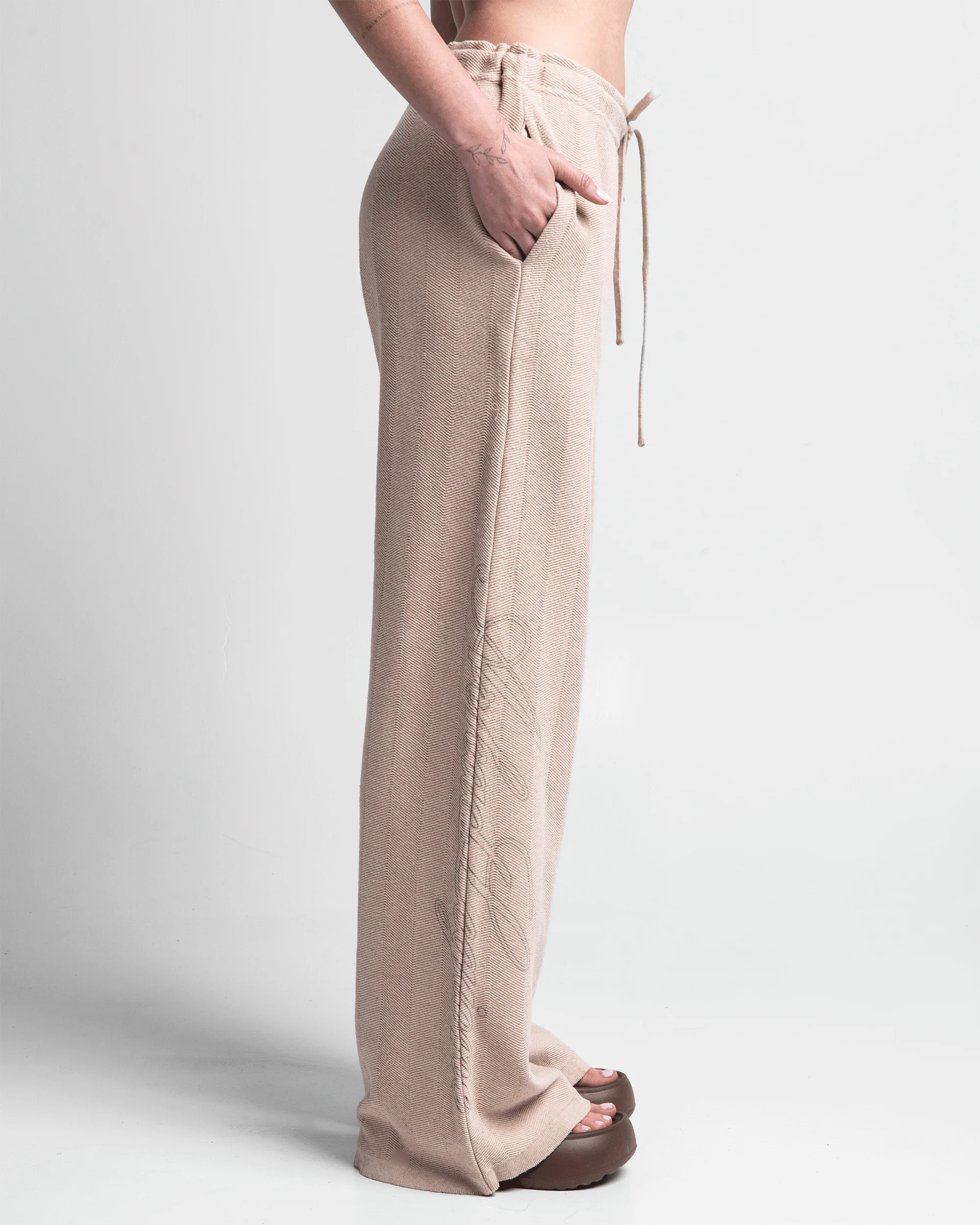 Knit Pant Legione Khaki - Unisex - Image 10