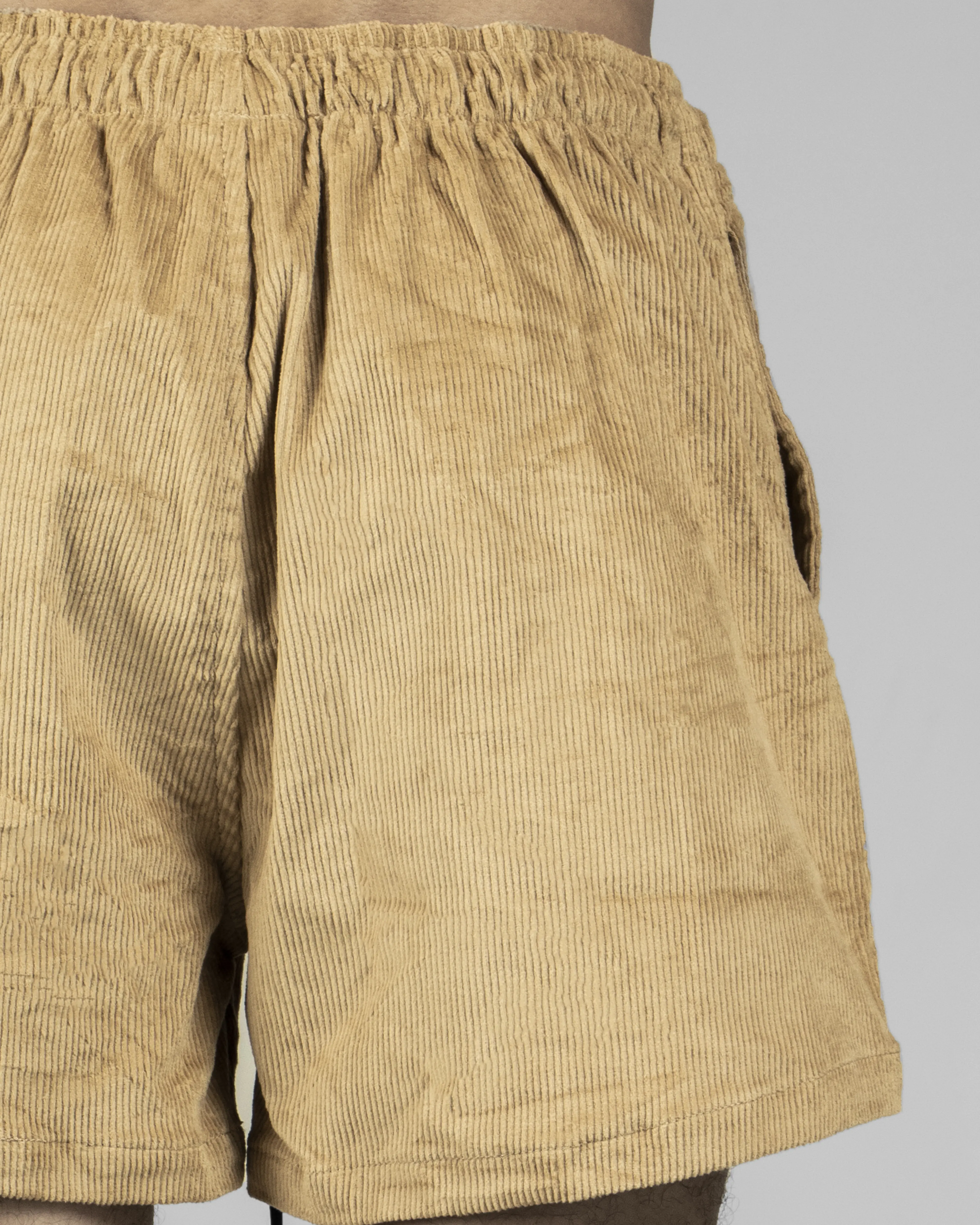 Classic Short pant Corduroy - Beige - Image 8