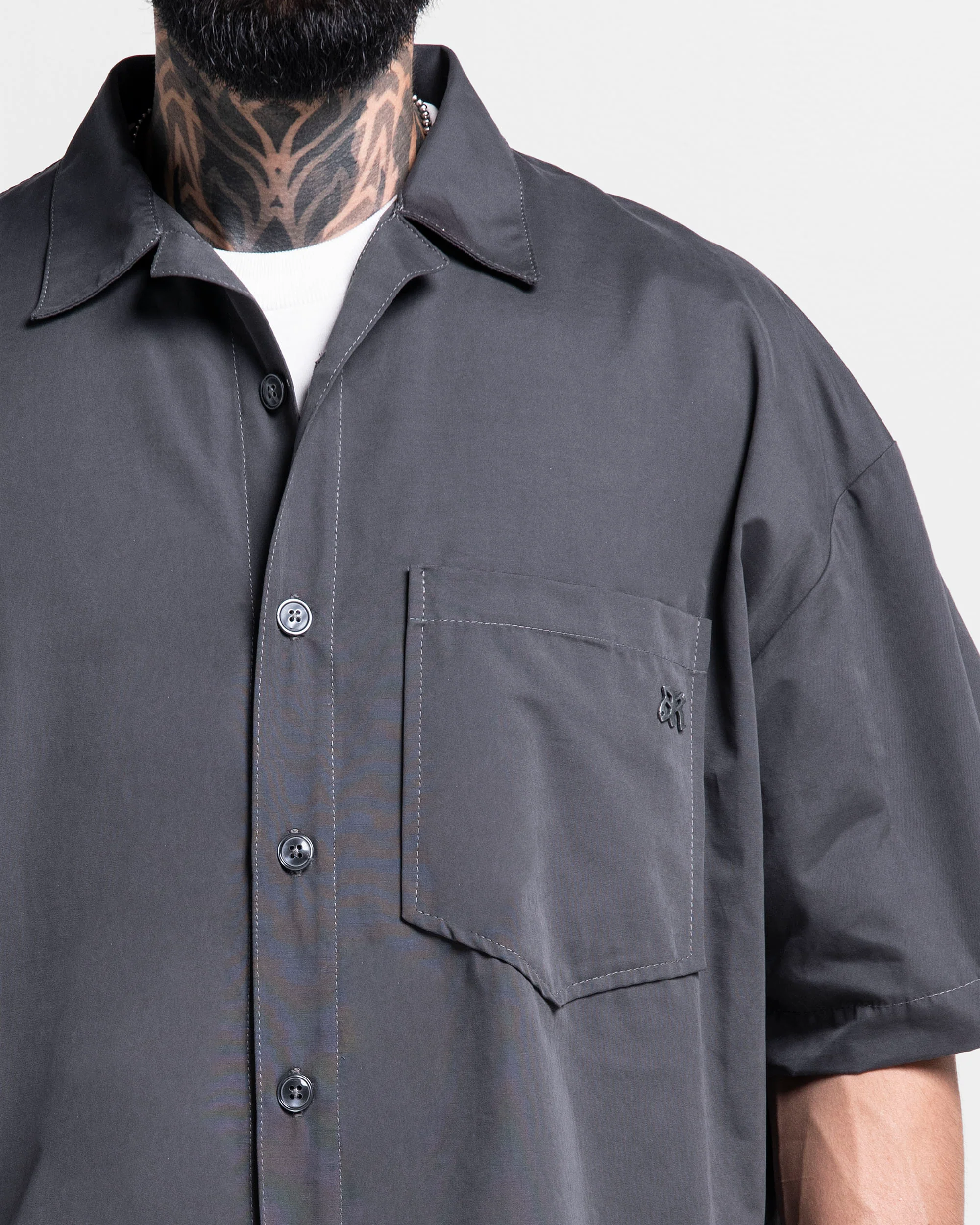 Pocket Shirt Gris - Image 3