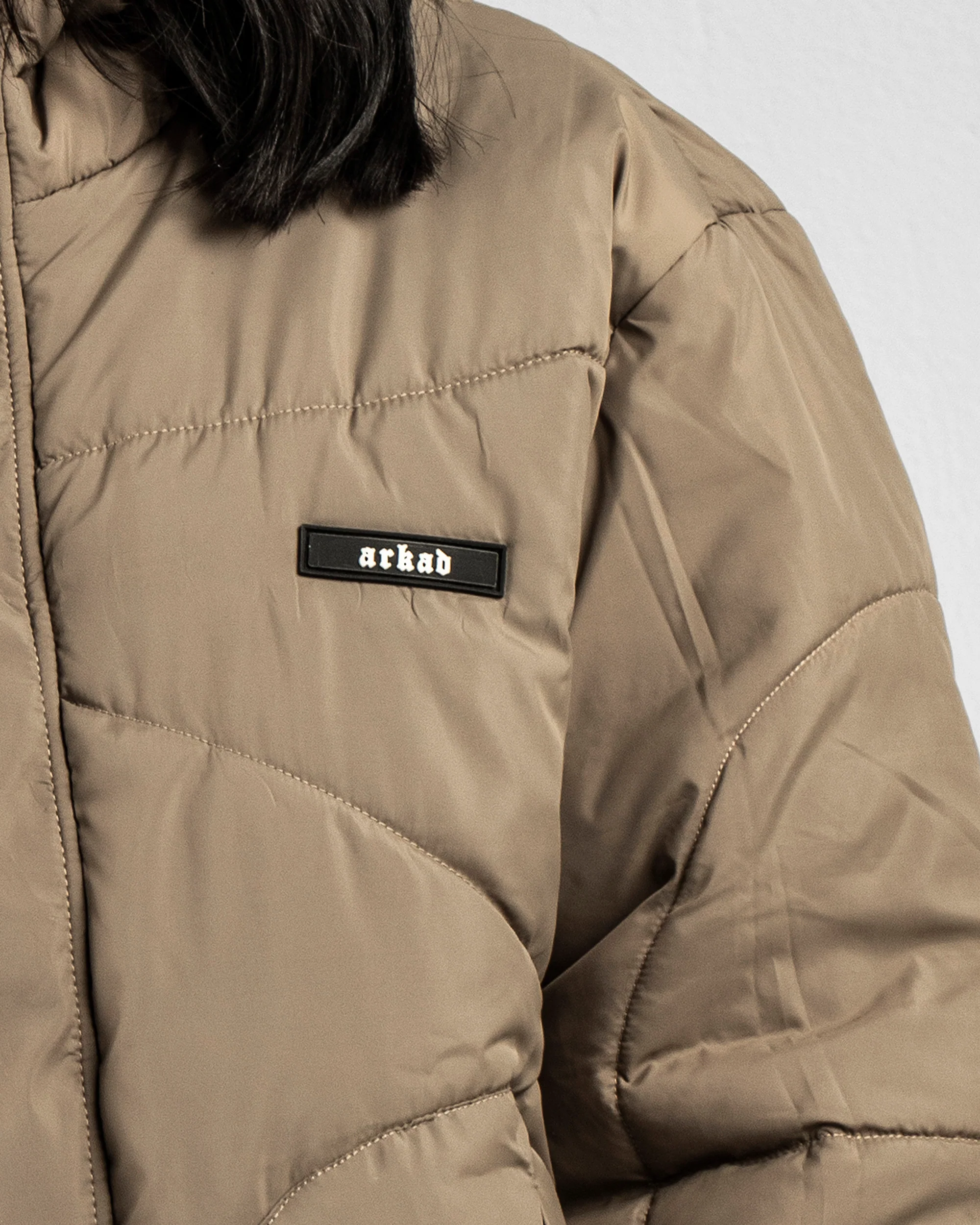 Puffer Jacket - Cafe - Image 4