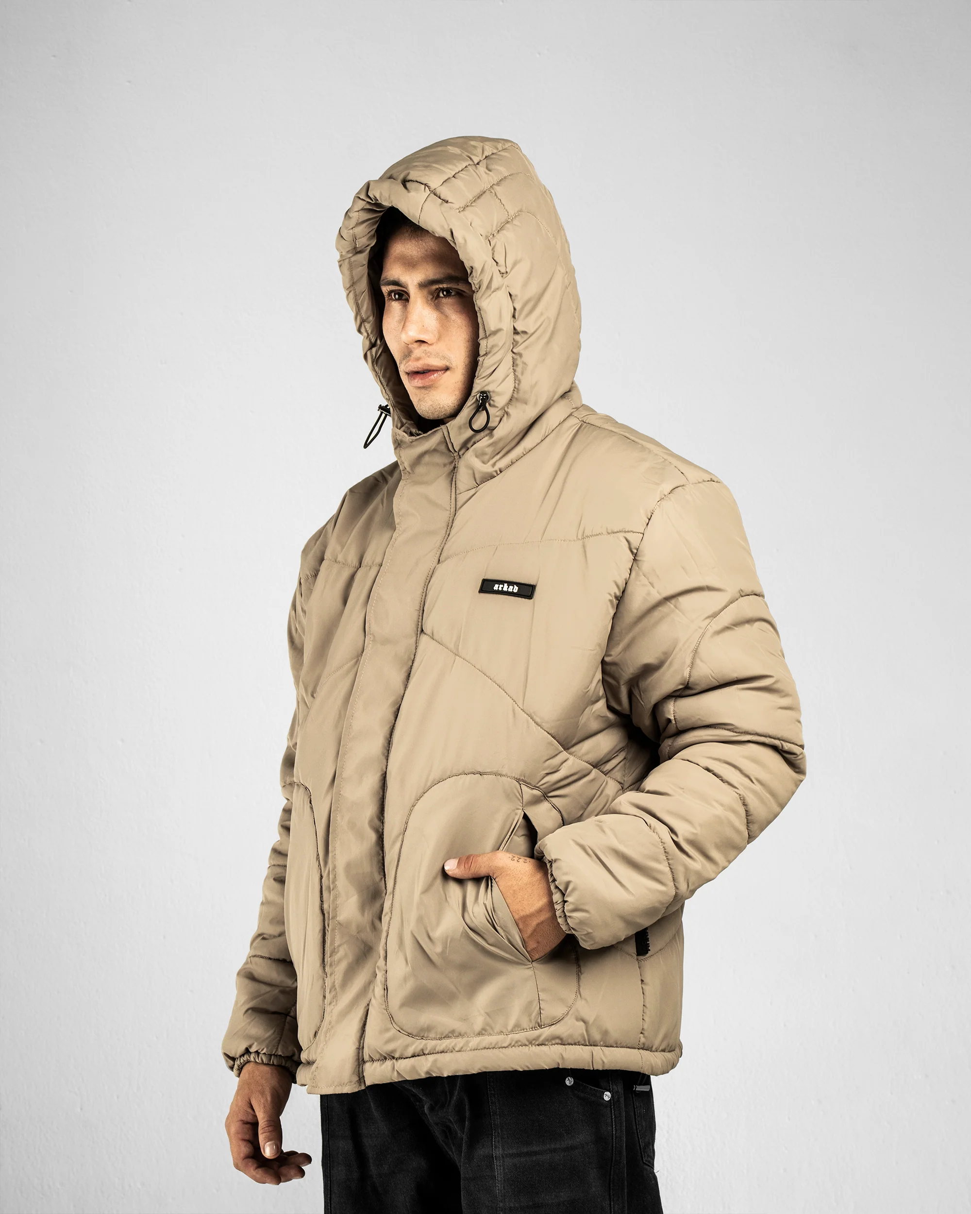 Puffer Jacket - Cafe - Image 4