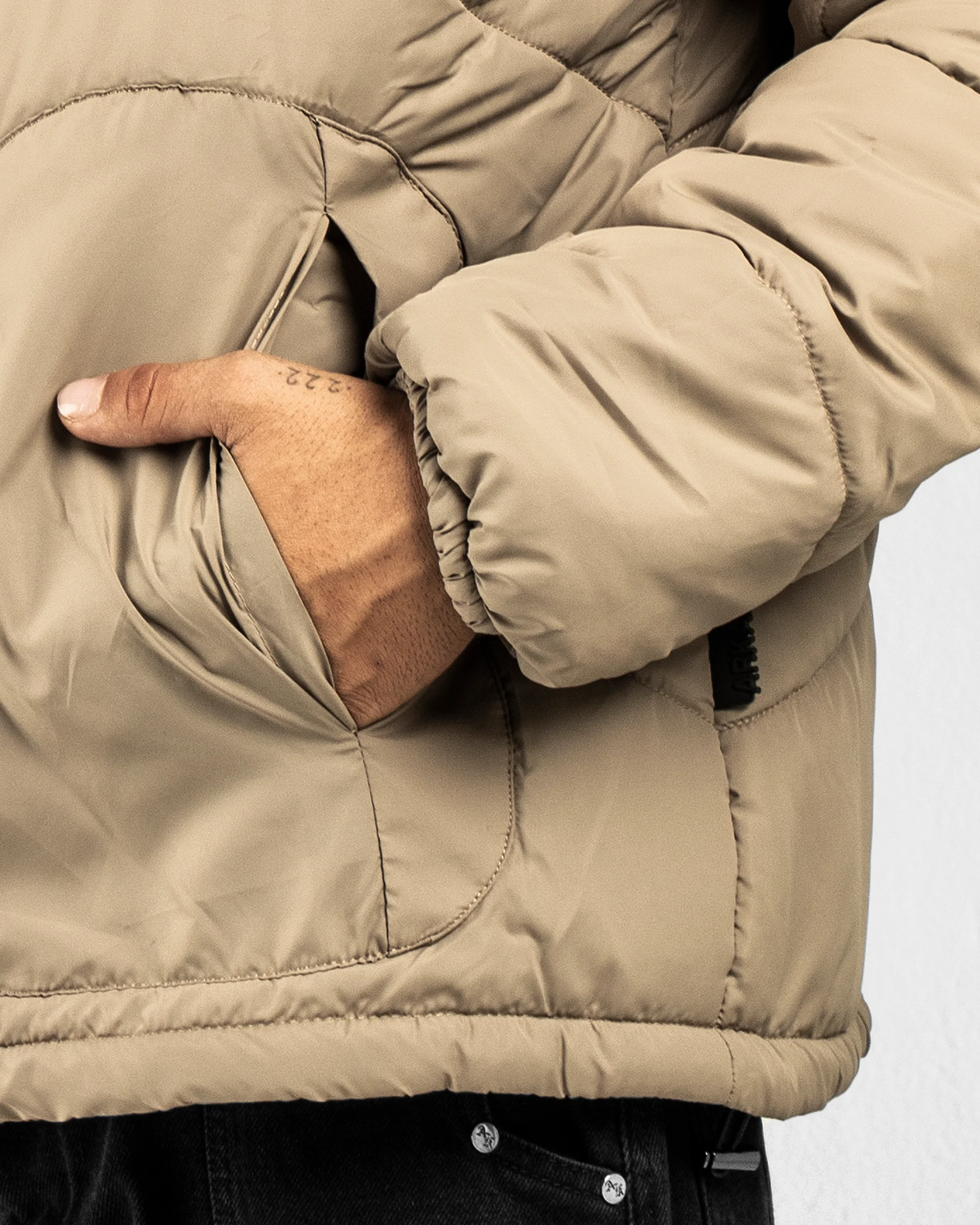 Puffer Jacket - Cafe - Image 6