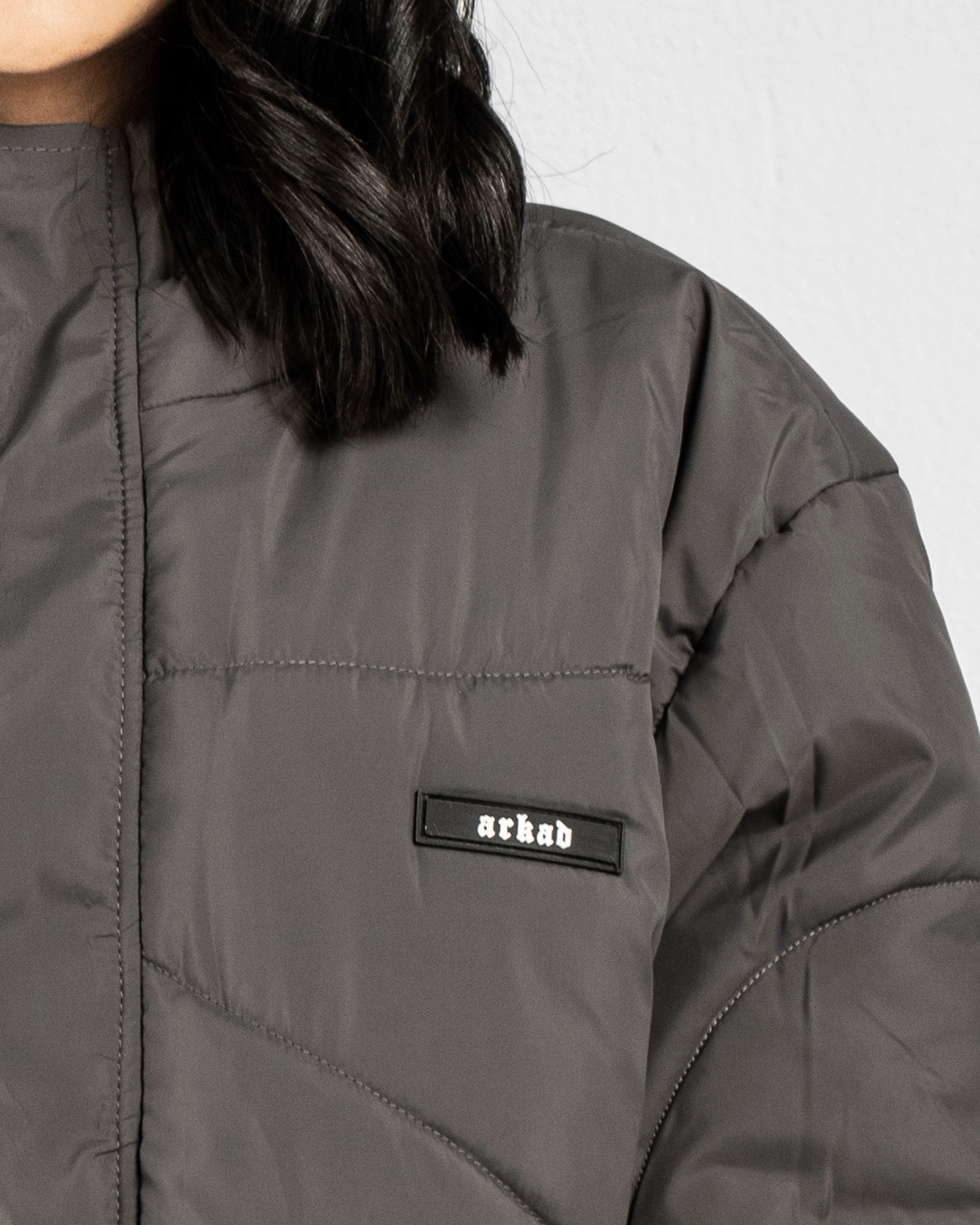 Puffer Jacket - Gris - Image 4