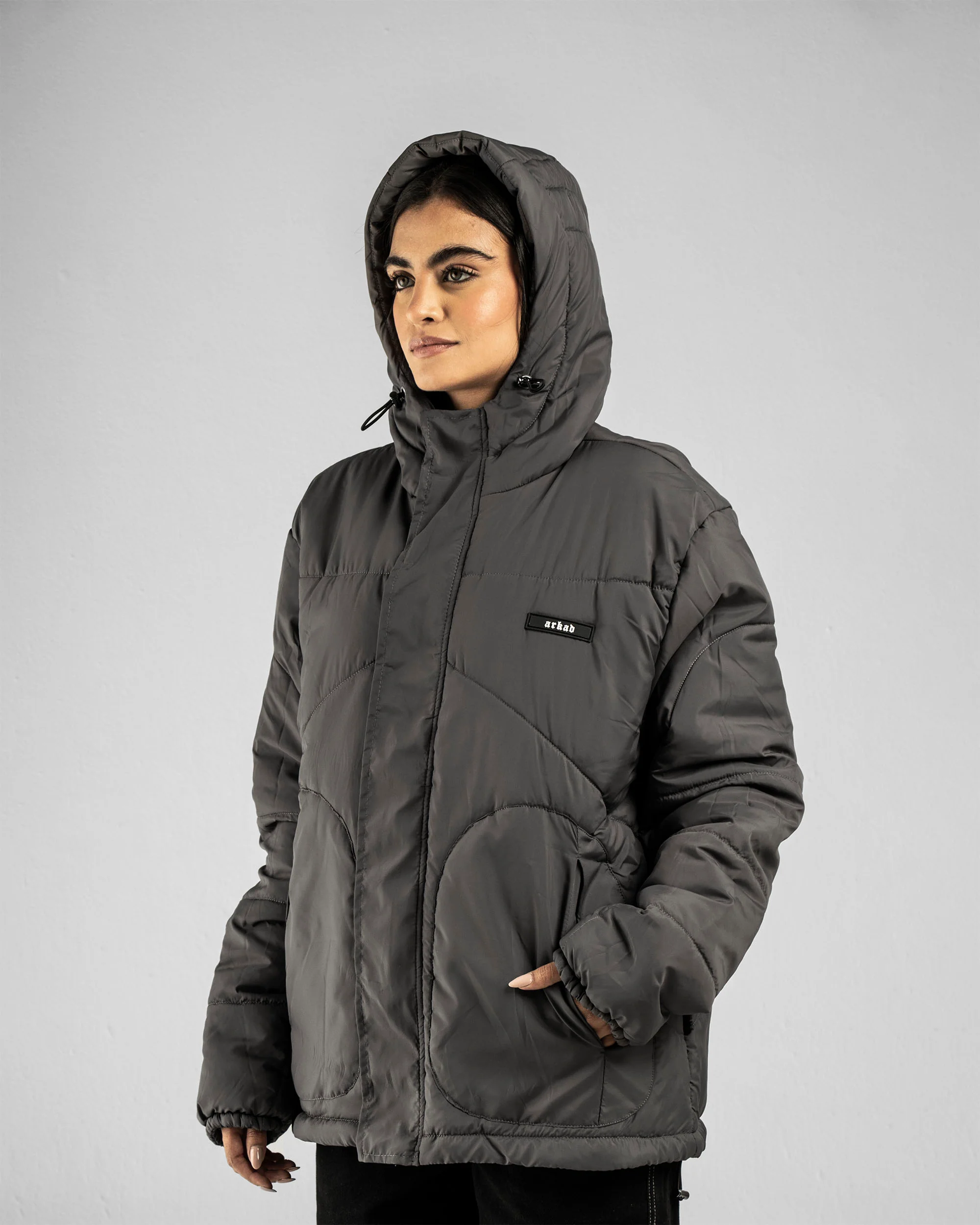 Puffer Jacket - Gris - Image 6