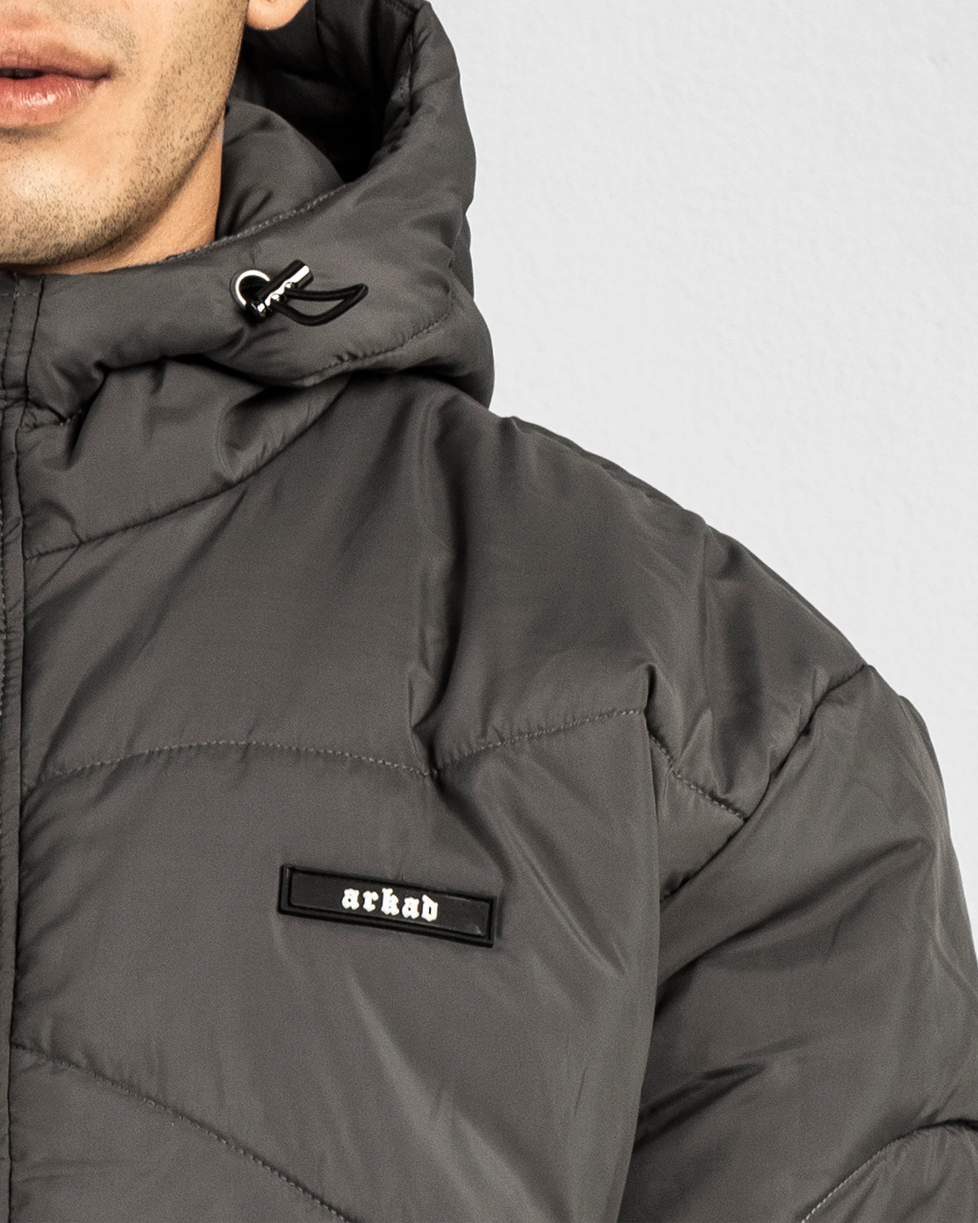 Puffer Jacket - Gris - Image 5