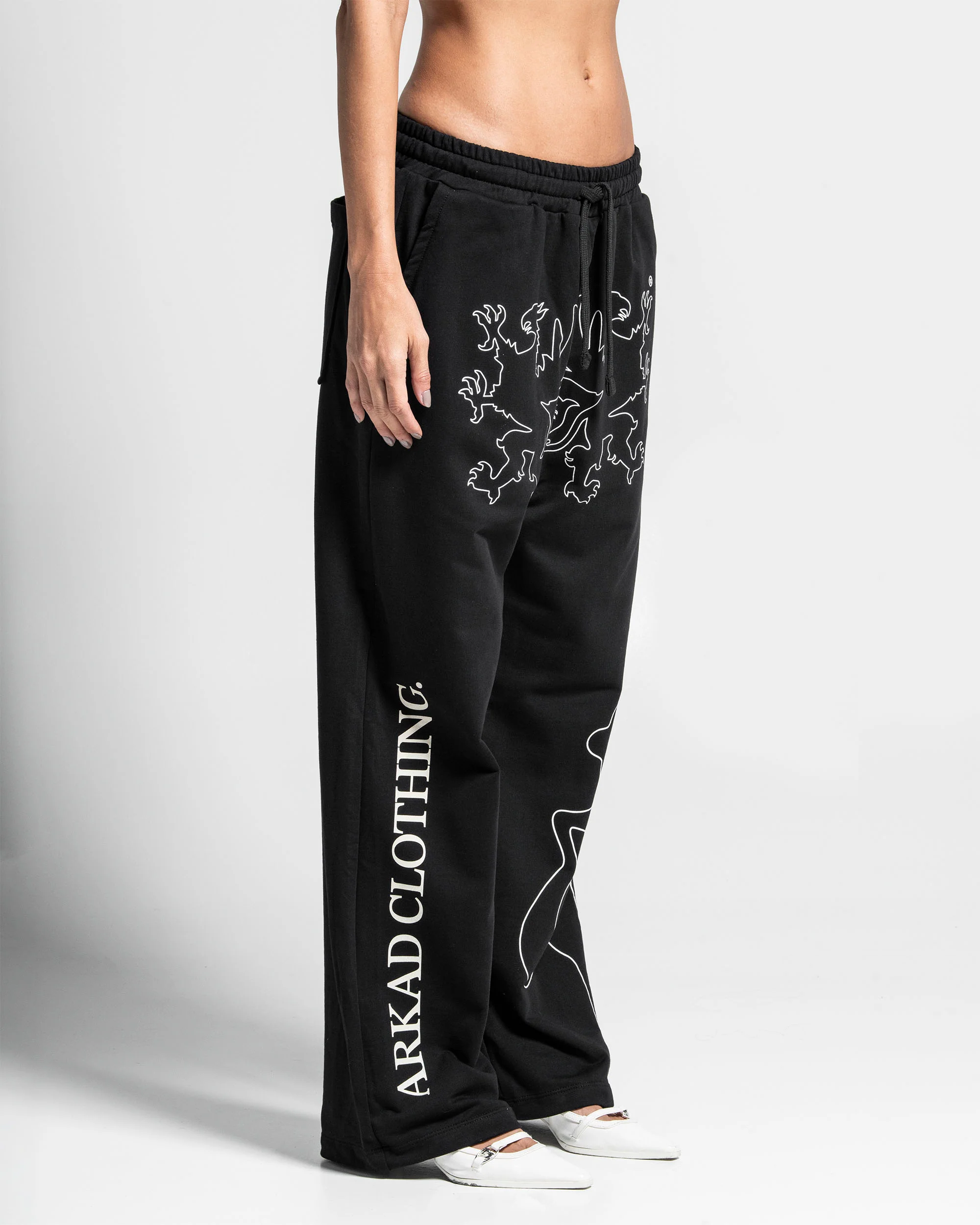 Sweatpant Paper Trail Negra - Unisex - Image 4