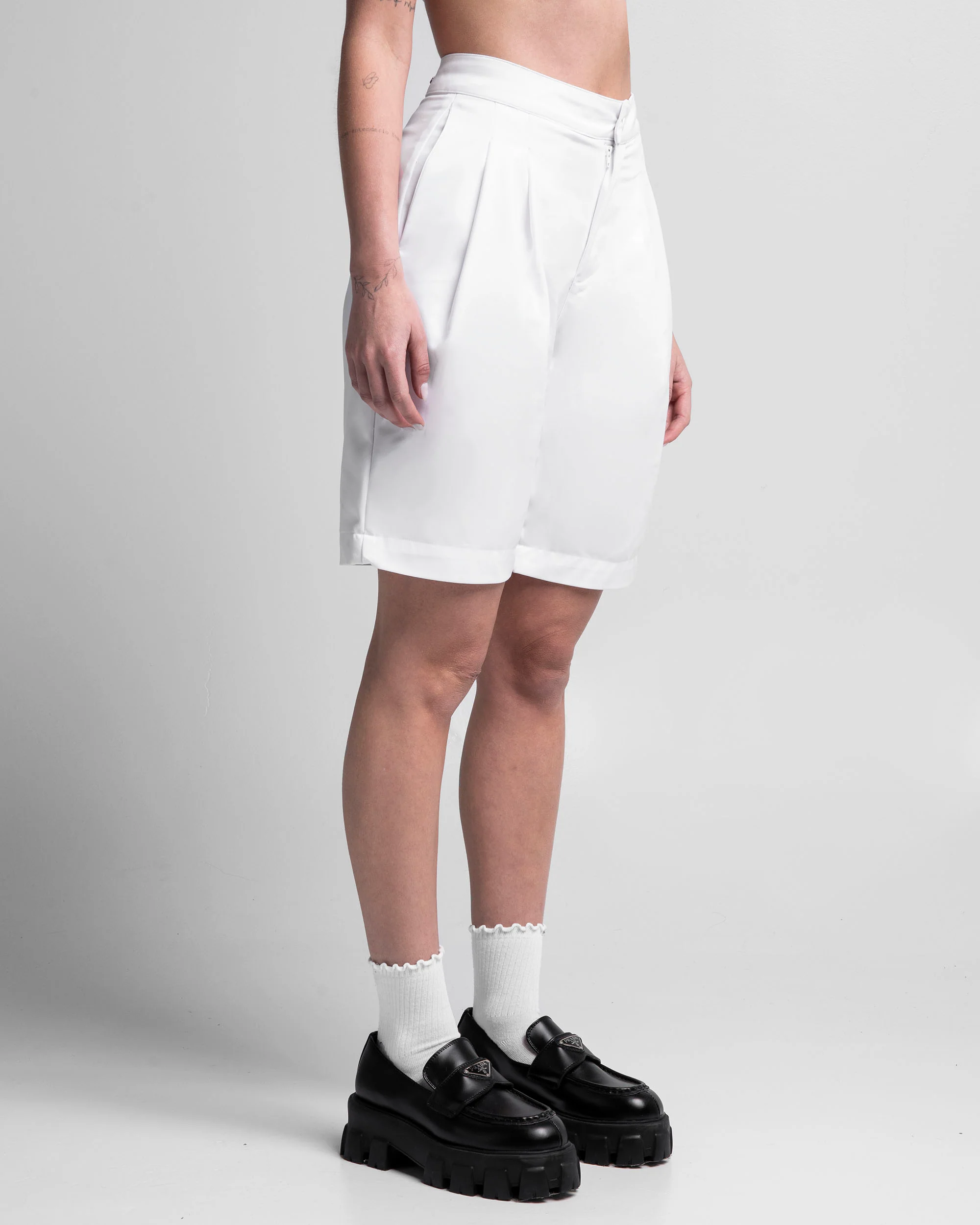 Tailored Jort Blanco Mujer - Image 4