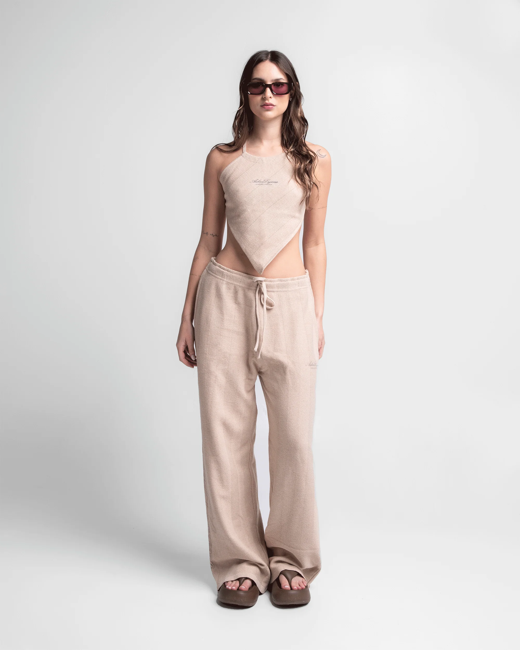 Knit Top Khaki - Image 3