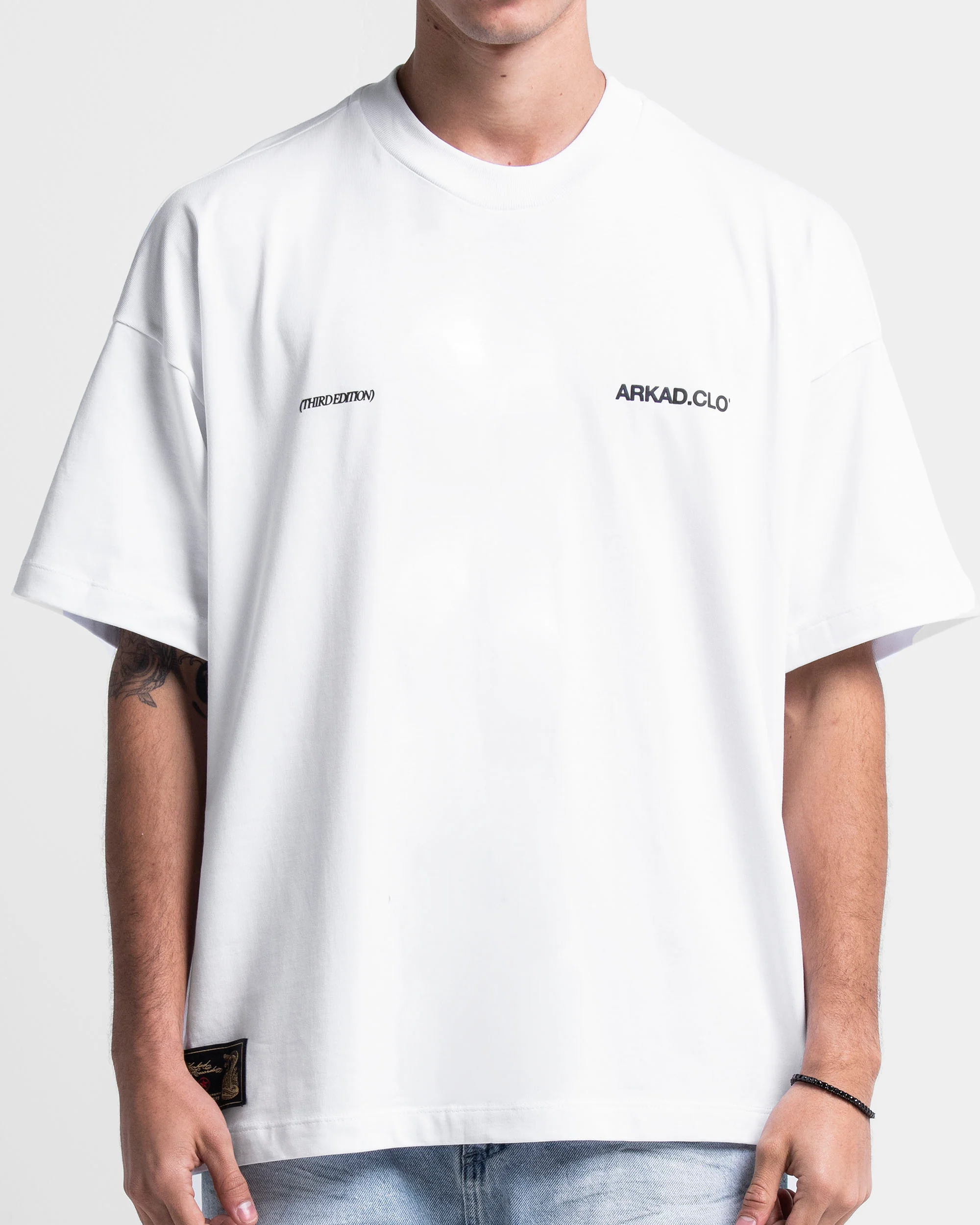 Tshirt Oversize Blanca Ticket Arkadclo - Image 5