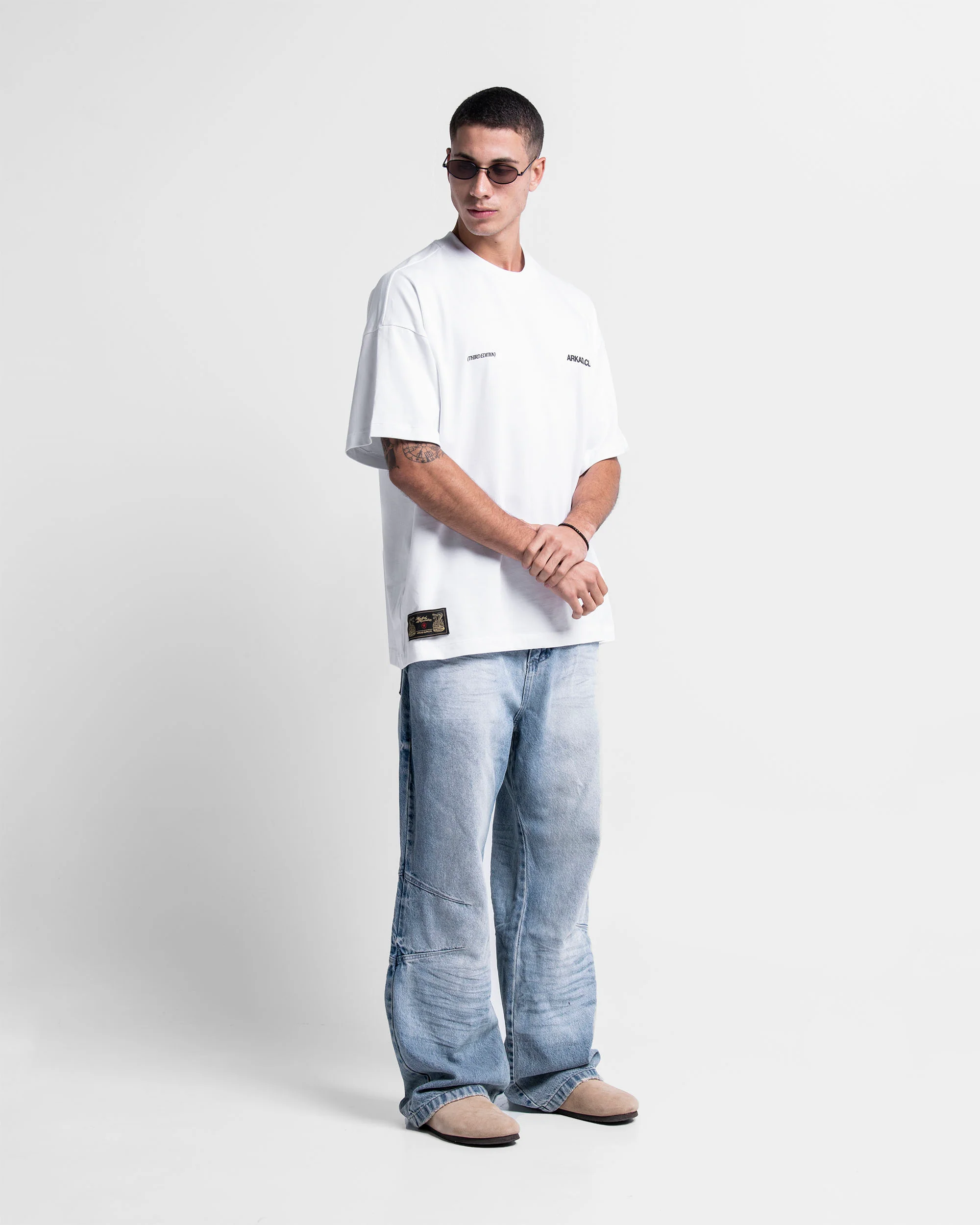 Tshirt Oversize Blanca Ticket Arkadclo - Image 7