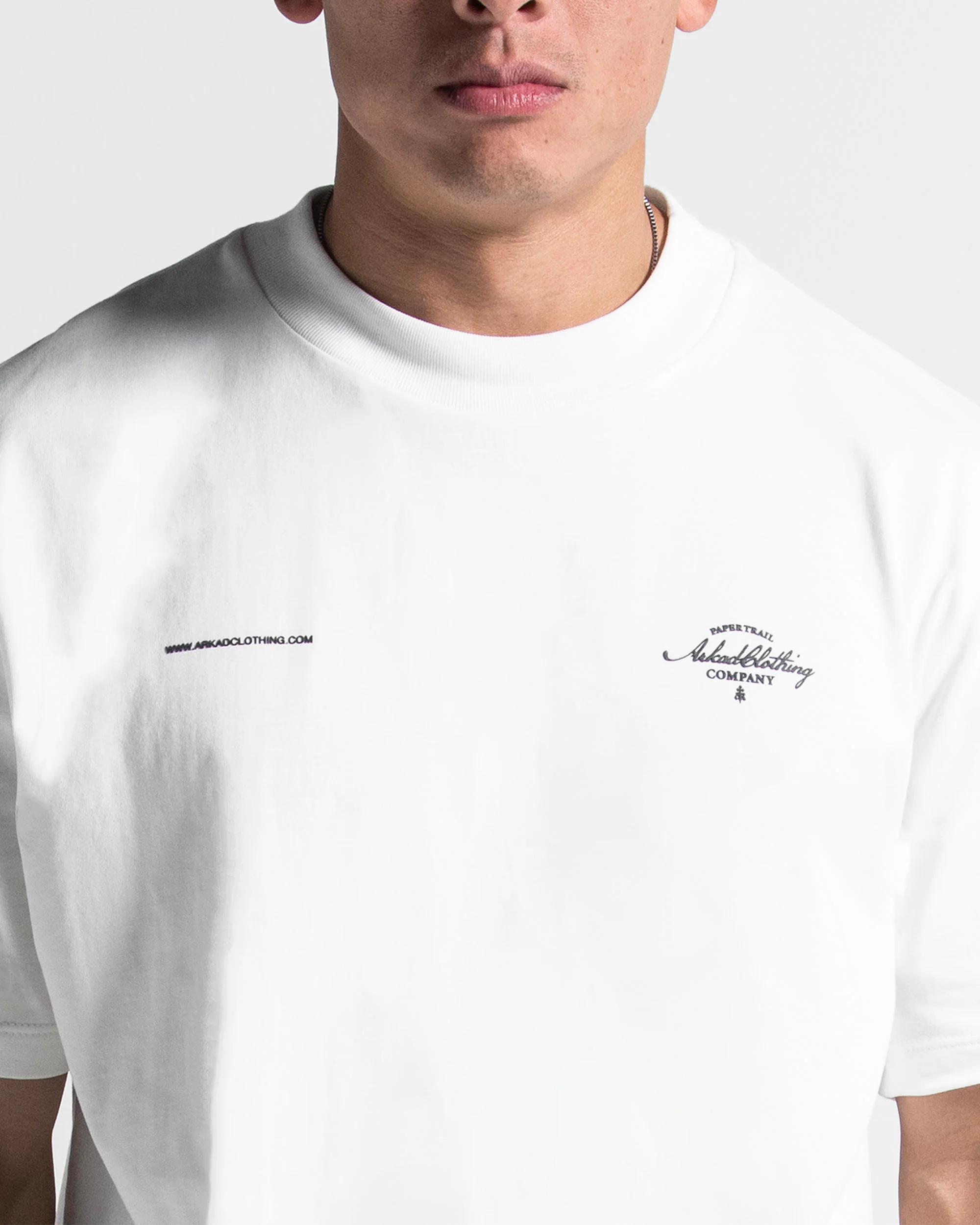 Tshirt Regular Fit Blanca Print Azul - Image 4