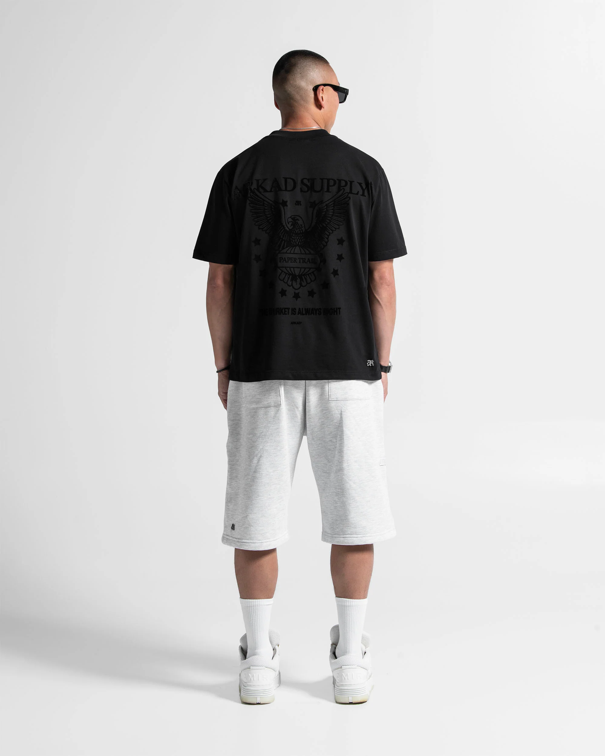 Tshirt Regular Fit Velvet Negra Paper Trail - Image 5