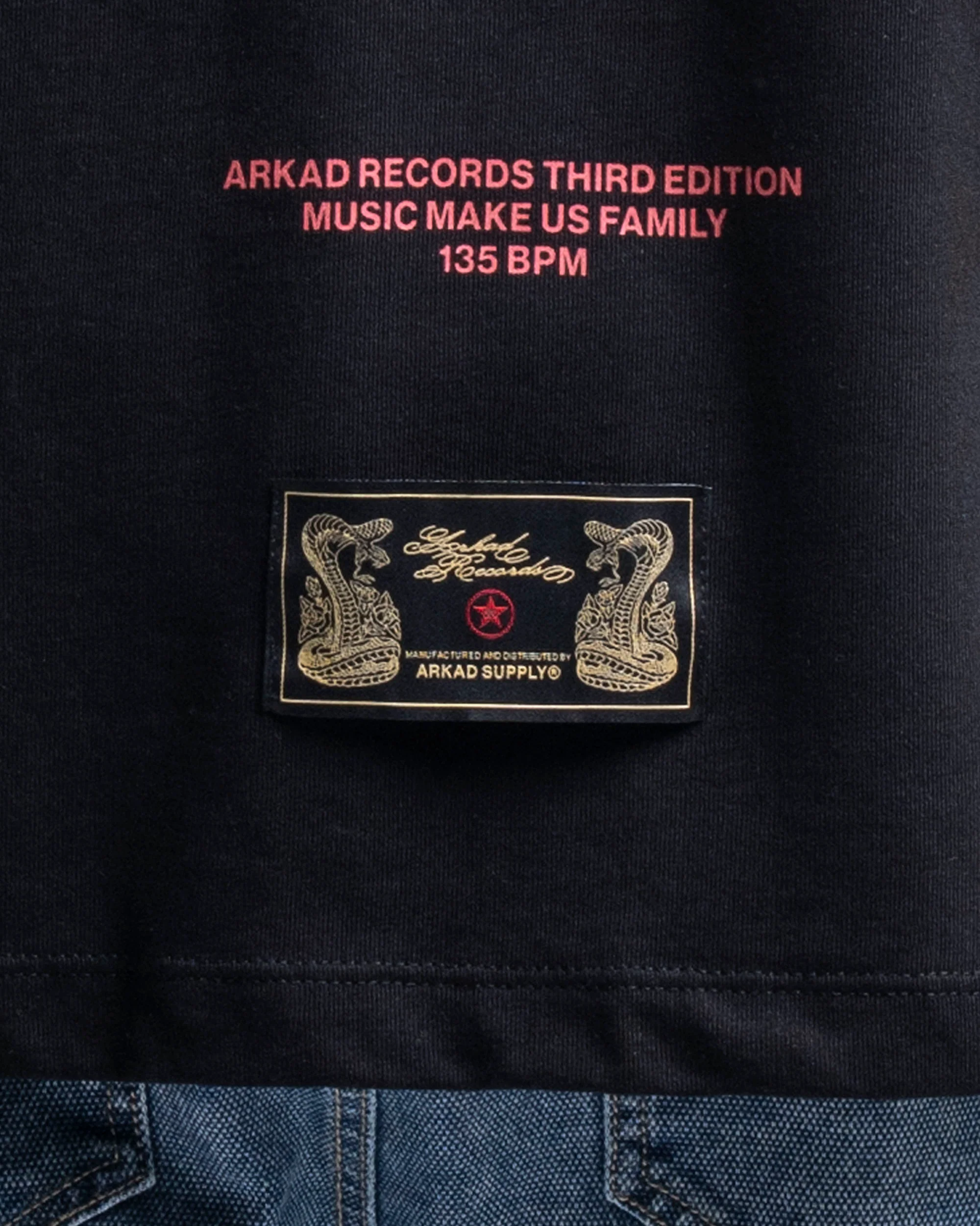 Tshirt Regular Fit Negra Snake - Image 6