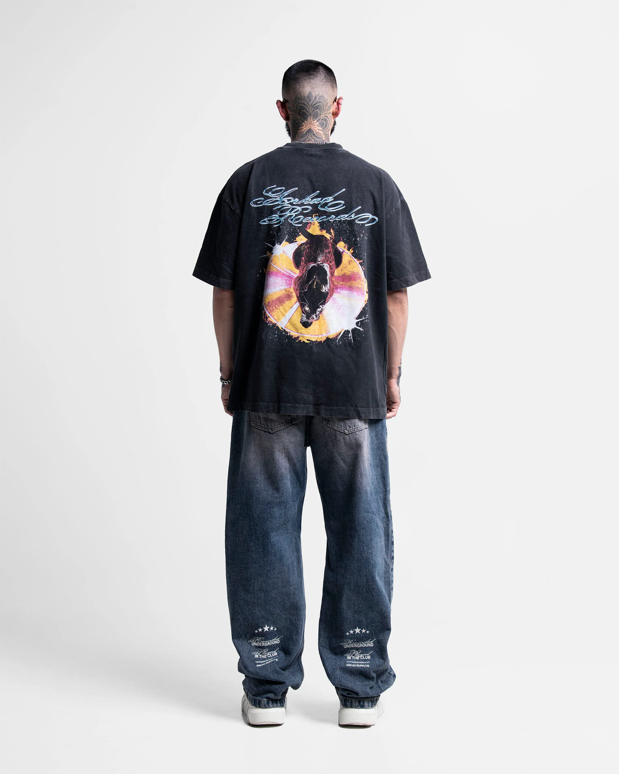 Washed Tshirt Negra CD - Image 3