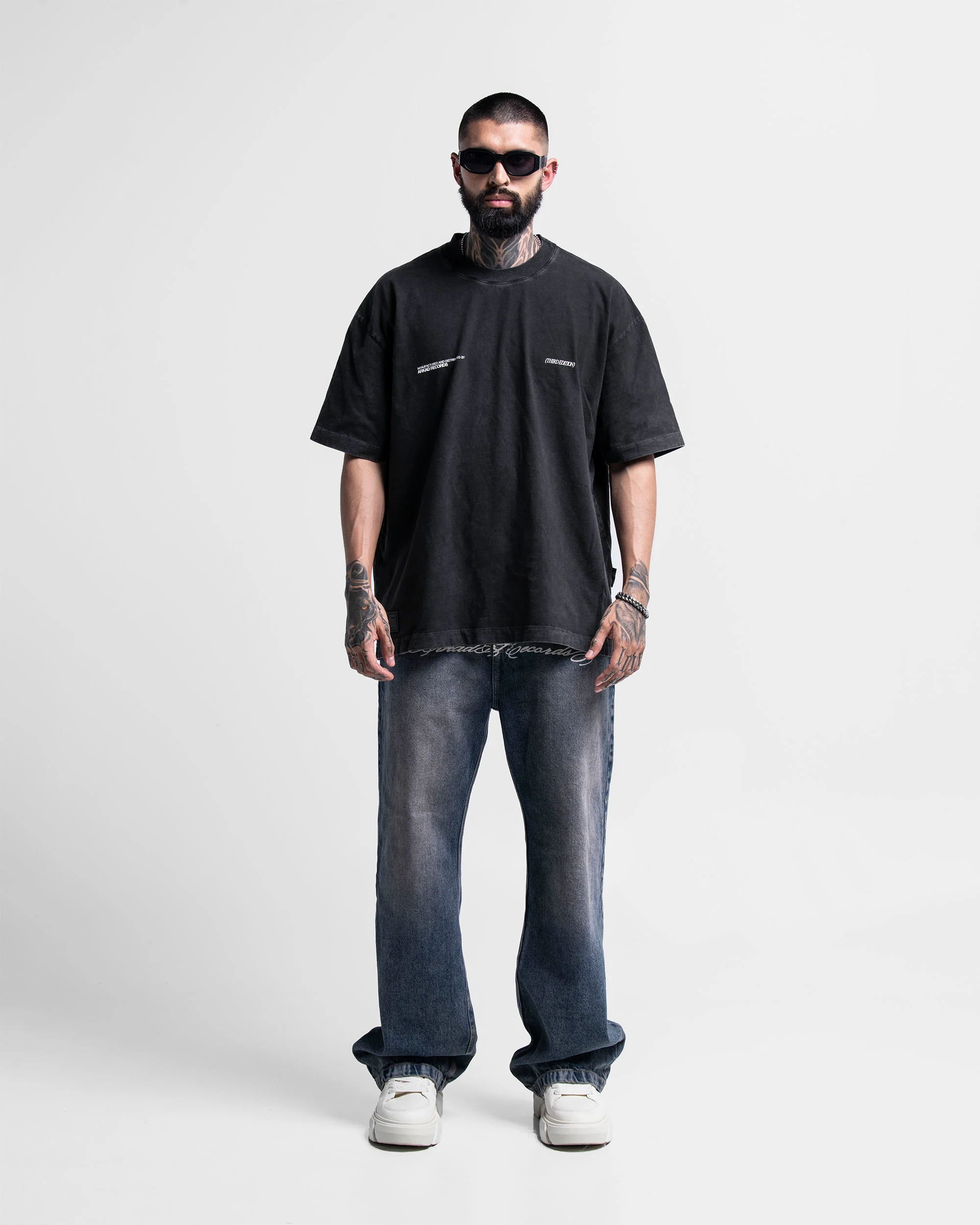 Washed Tshirt Negra CD - Image 5