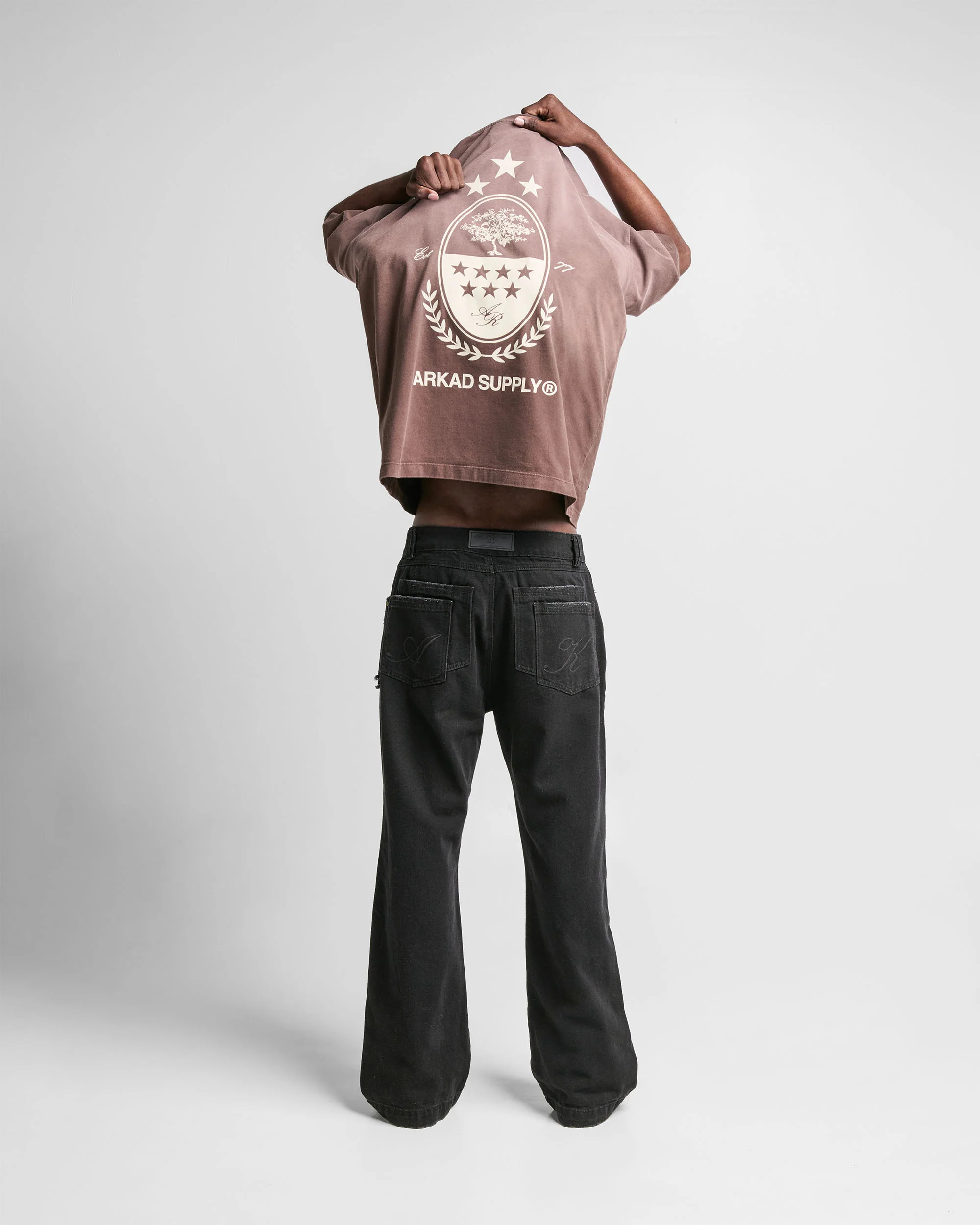 Washed Tshirt Oversize Cafe Arkad Supply - Image 4